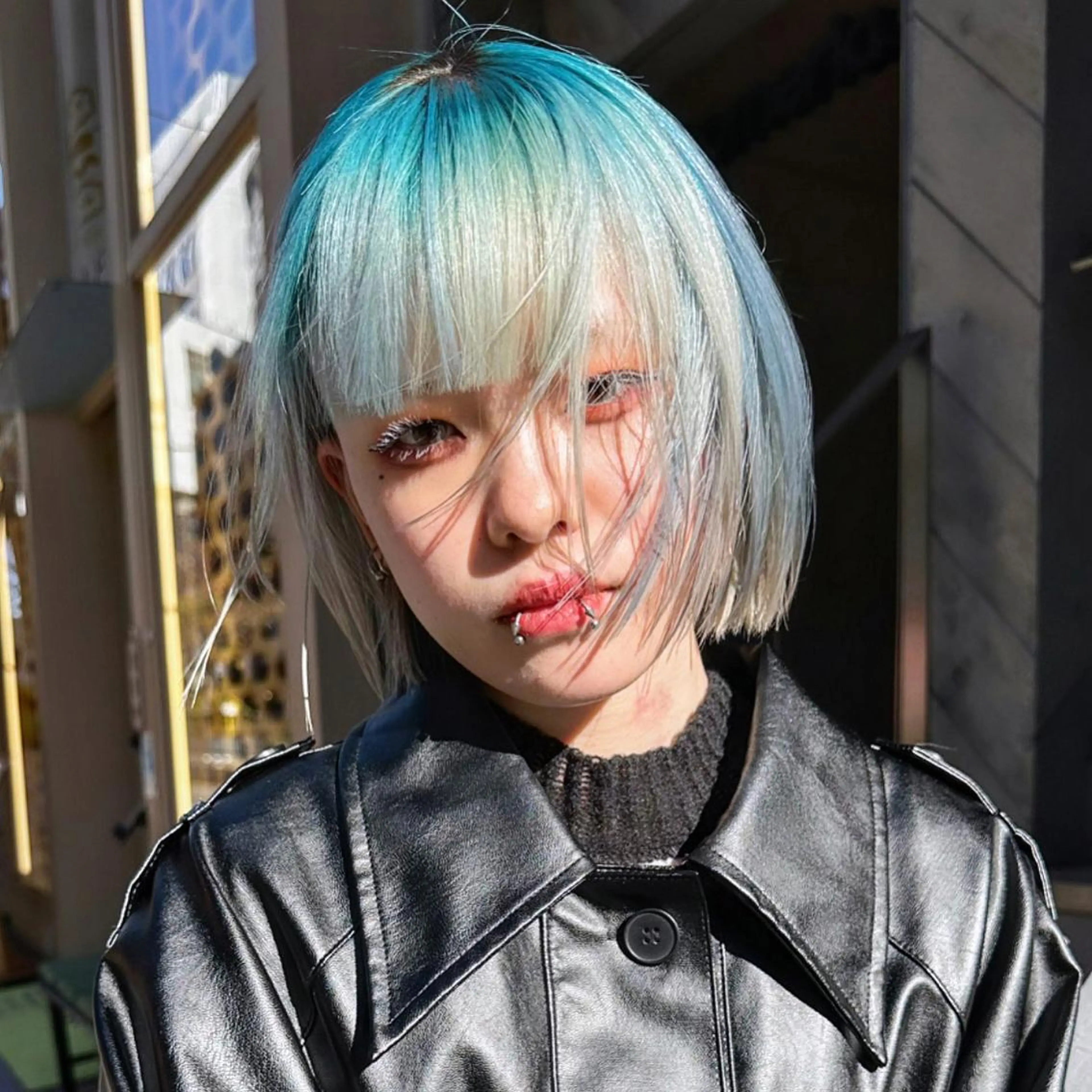 ダブルカラー(デザインカラー)🌹【ブリーチカラー+全体カラー】+保湿トリートメント✨の写真