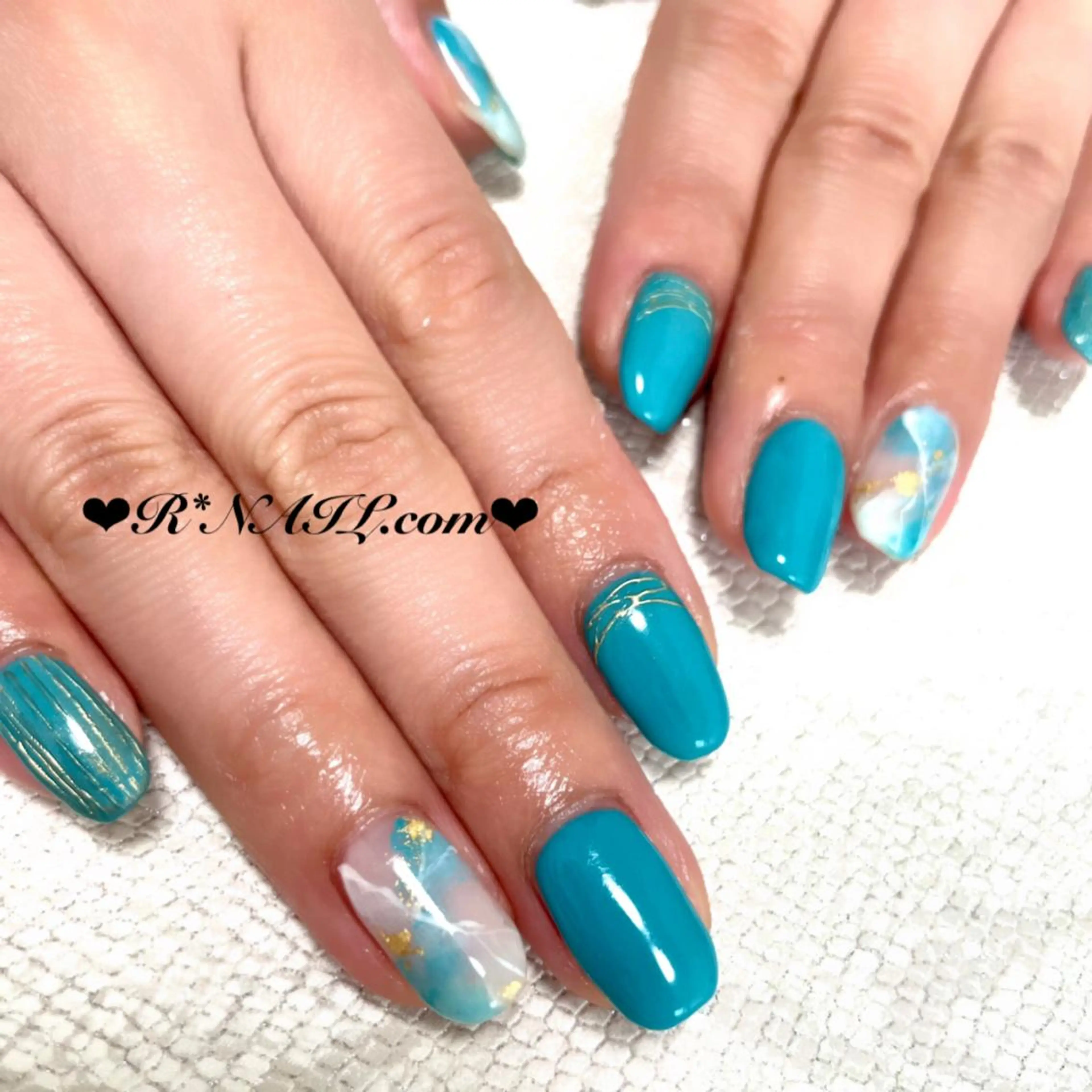 ネイル 夏ネイル ハンドネイル R*NAIL .comのネイルデザイン