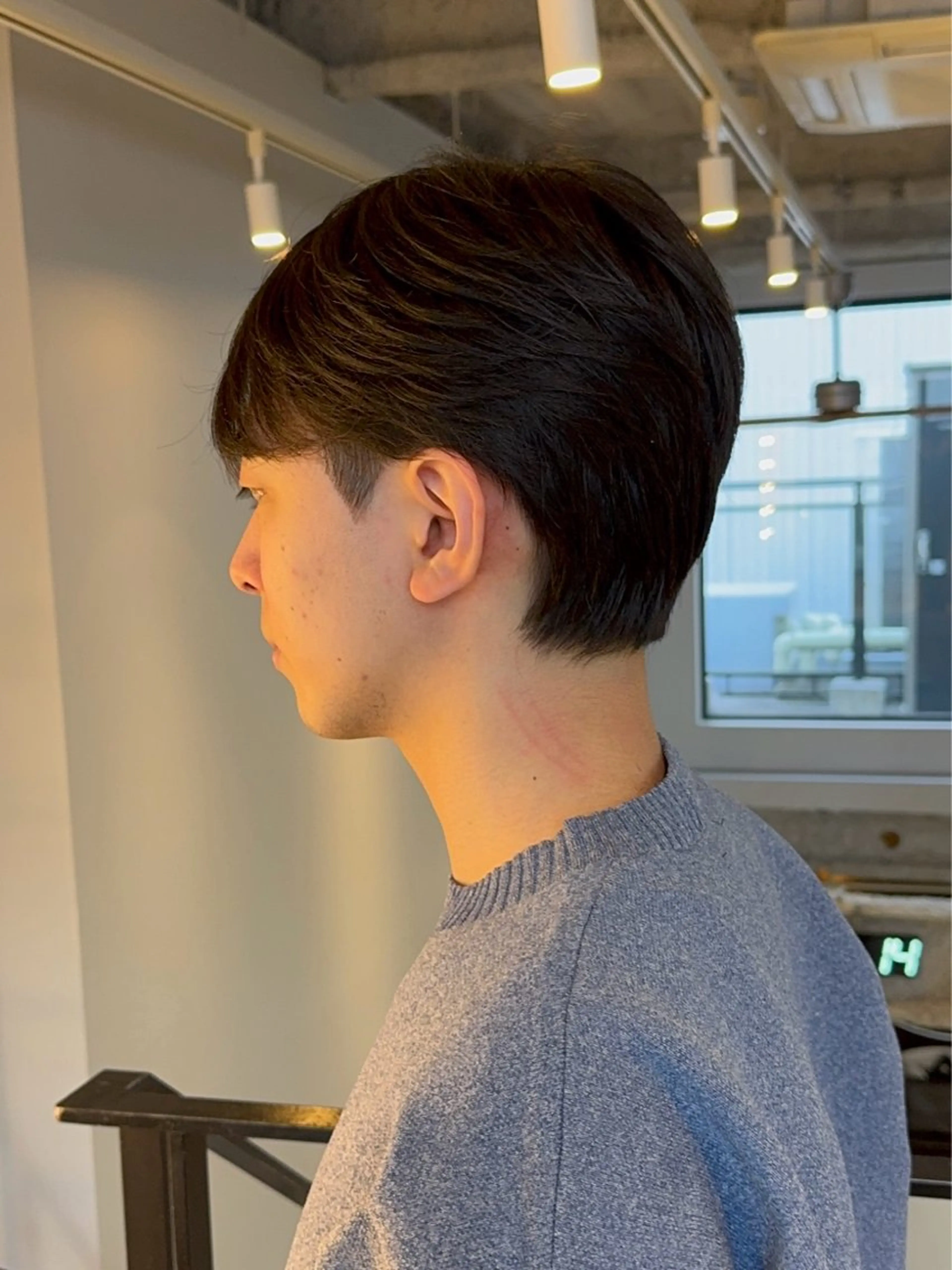 ショート パーマ メンズ カット ニュアンスパーマ/ 韓国ヘア/natsuのヘアスタイル