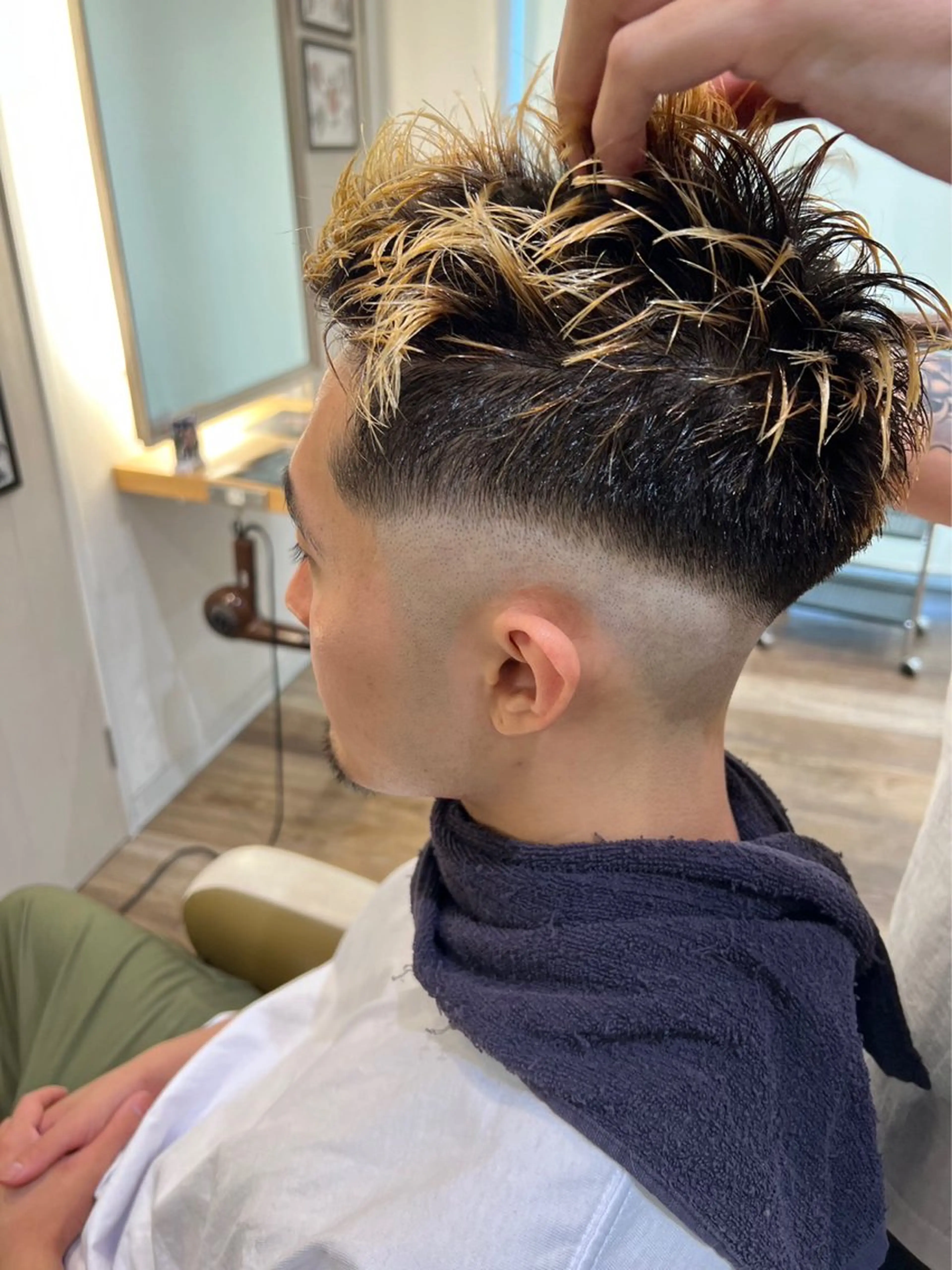 メンズ カット 辻野 光希のヘアスタイル