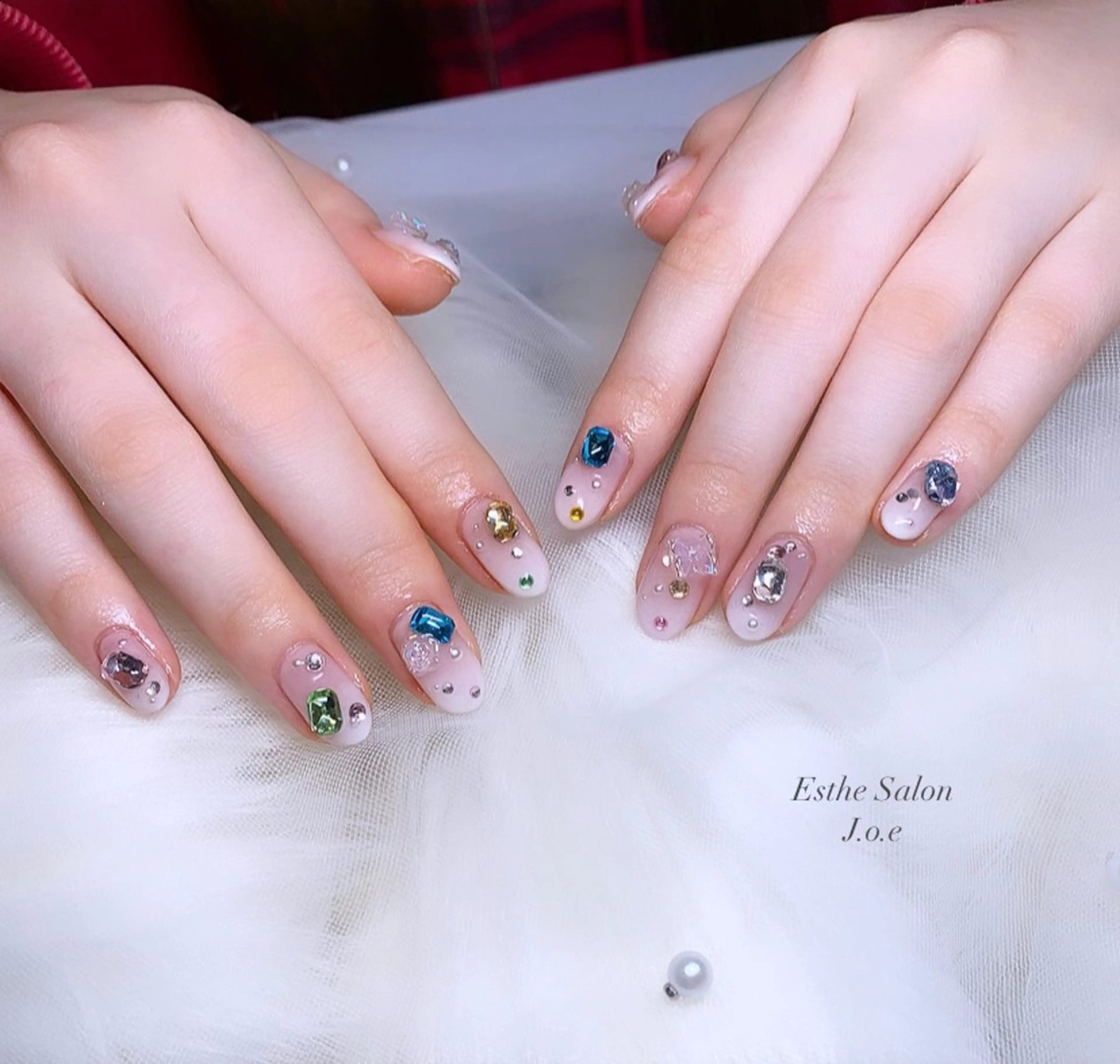 ネイル 成人式 石堂 さくらのネイルデザイン