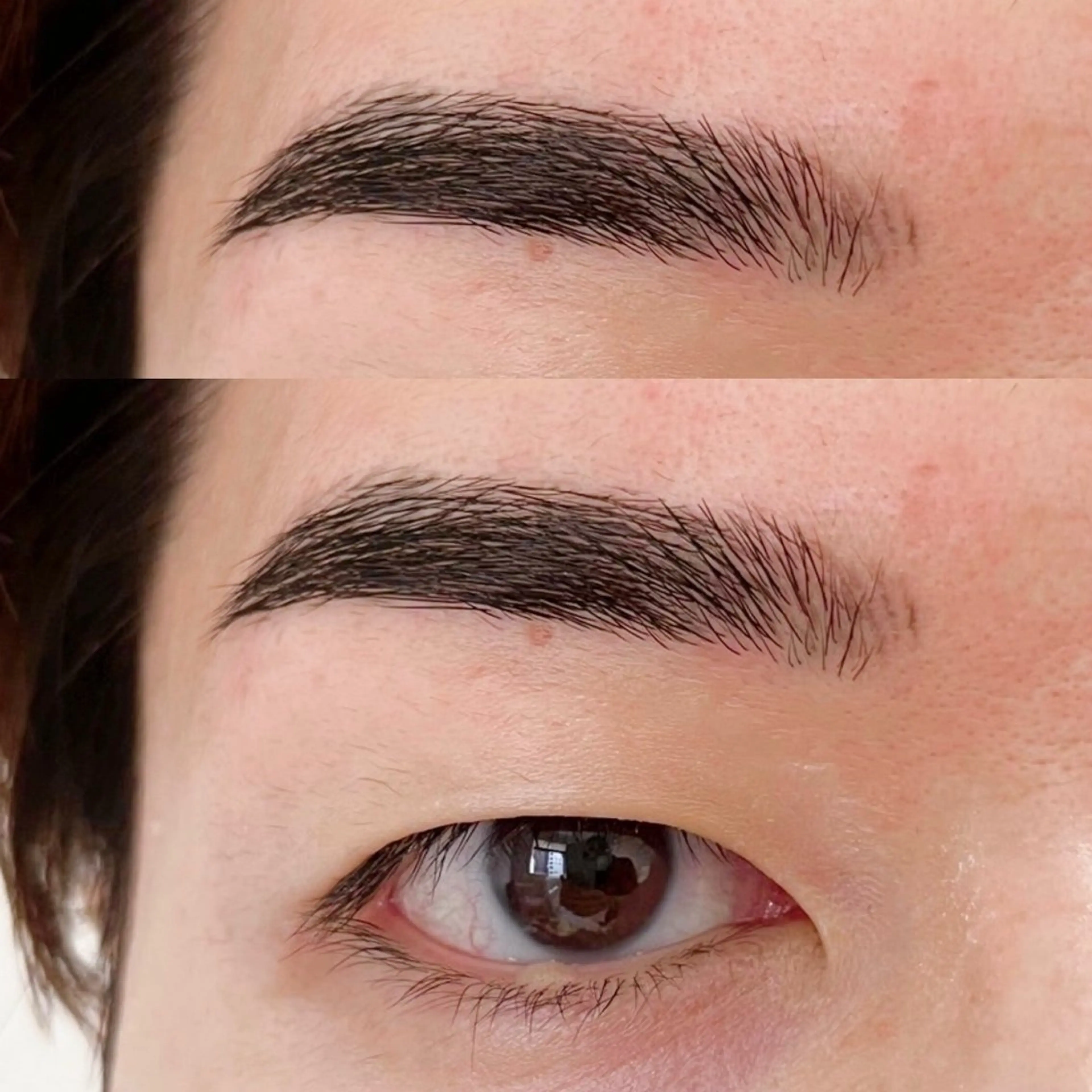 【5/5限定❤️‍🔥研修モデル】ハリウッドブロウリフトHBL (wax脱毛付き)🫧仕上げメイク・カット込🫧の写真