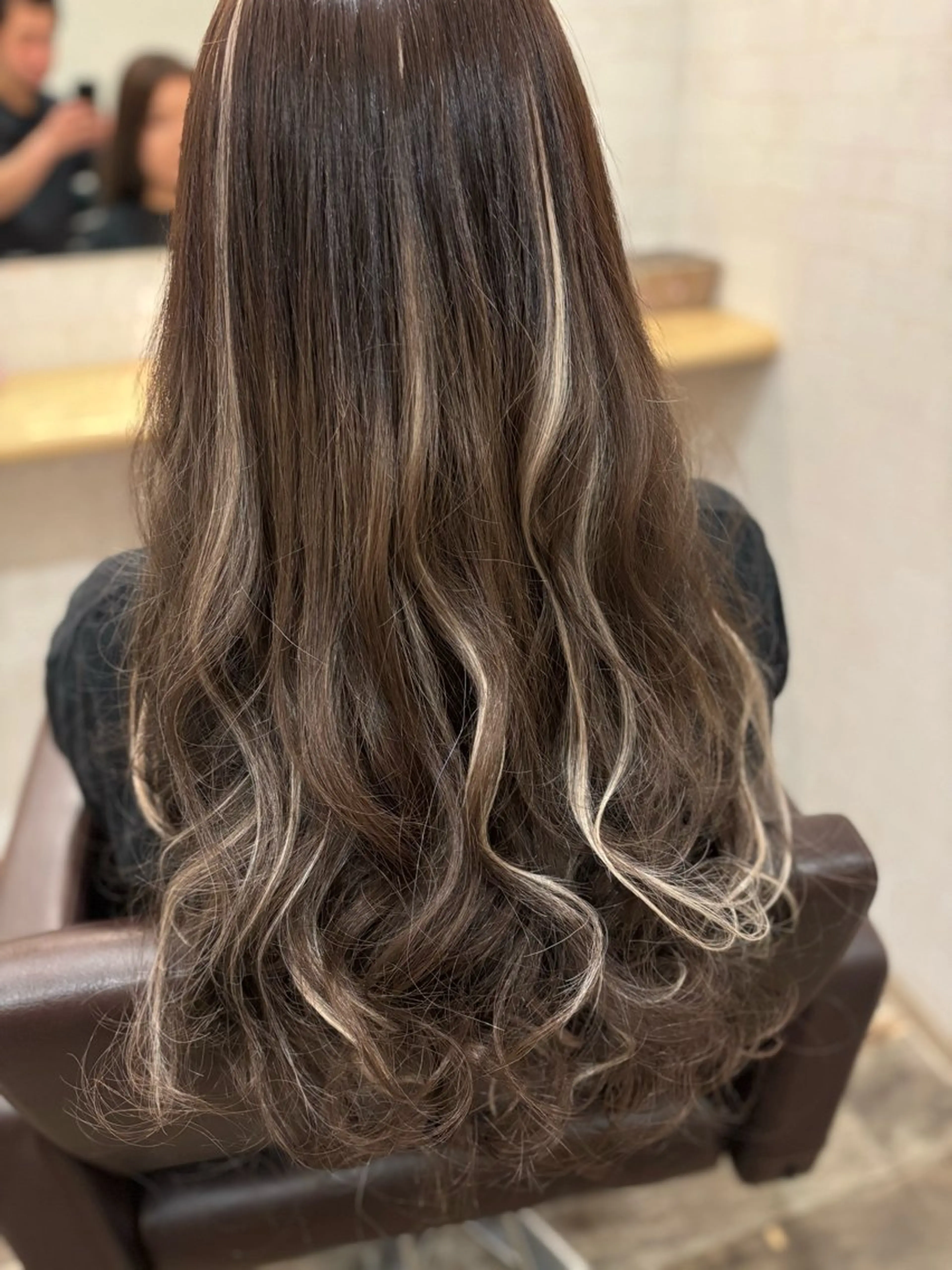 ロング シールエクステ エクステ masa ディレクターのヘアスタイル