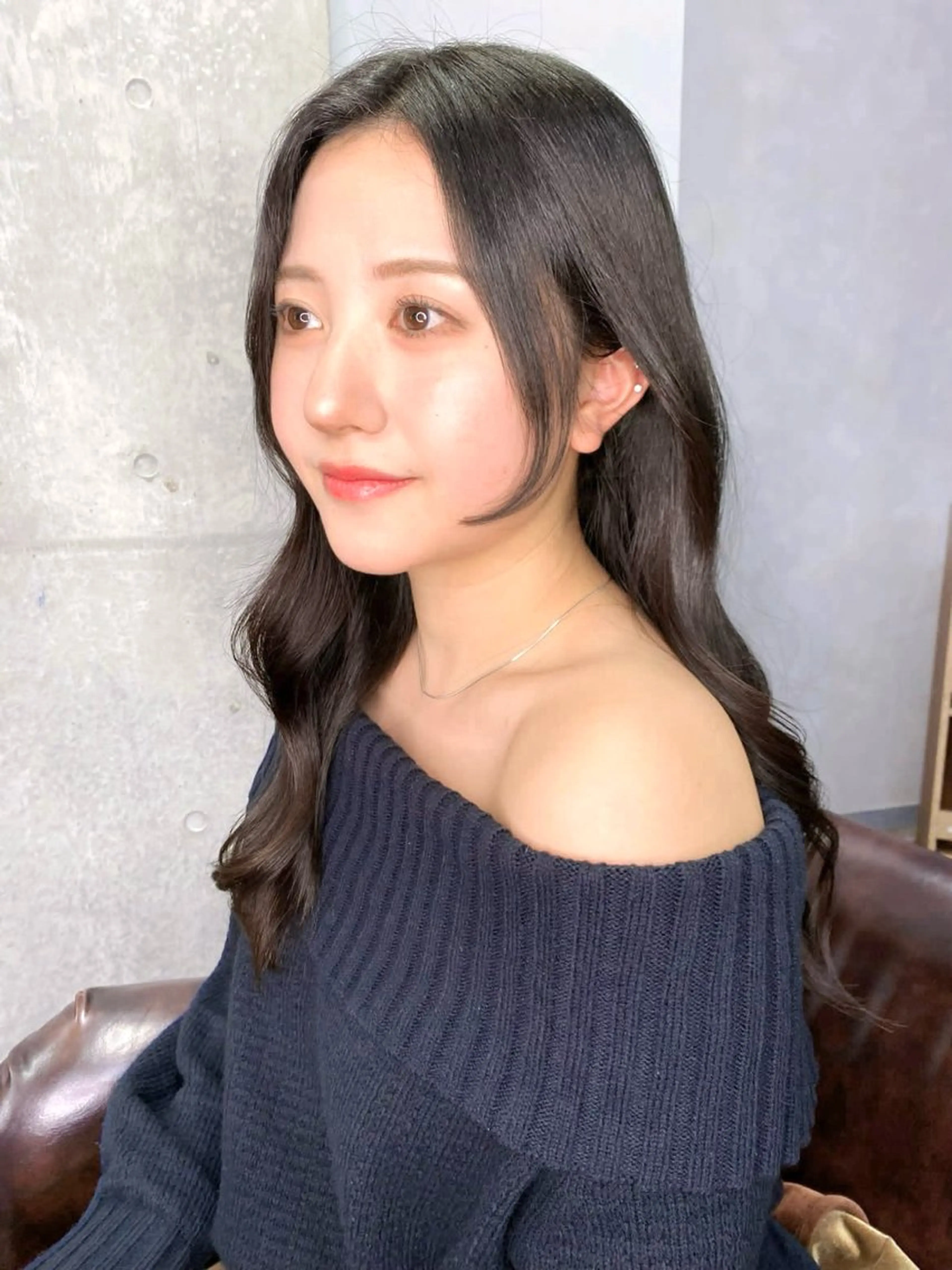 ロング 髪質改善 韓国風ヘア レイヤーカット カット トリートメント 韓国/ワンホンヘア 髪質改善/MaCoのヘアスタイル