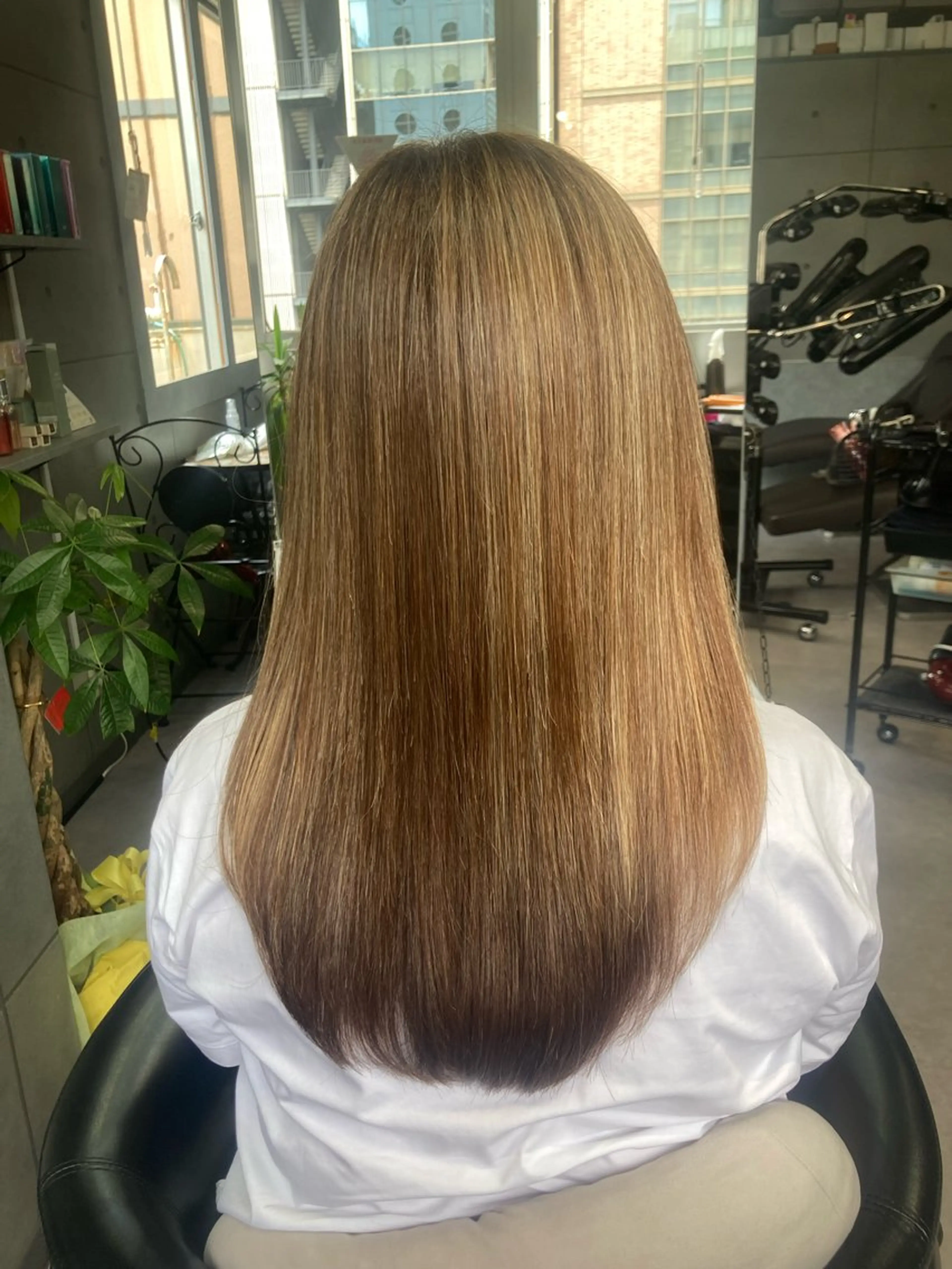 ロング トリートメント 髪質改善☺︎縮毛矯正 ふじい まりんのヘアスタイル