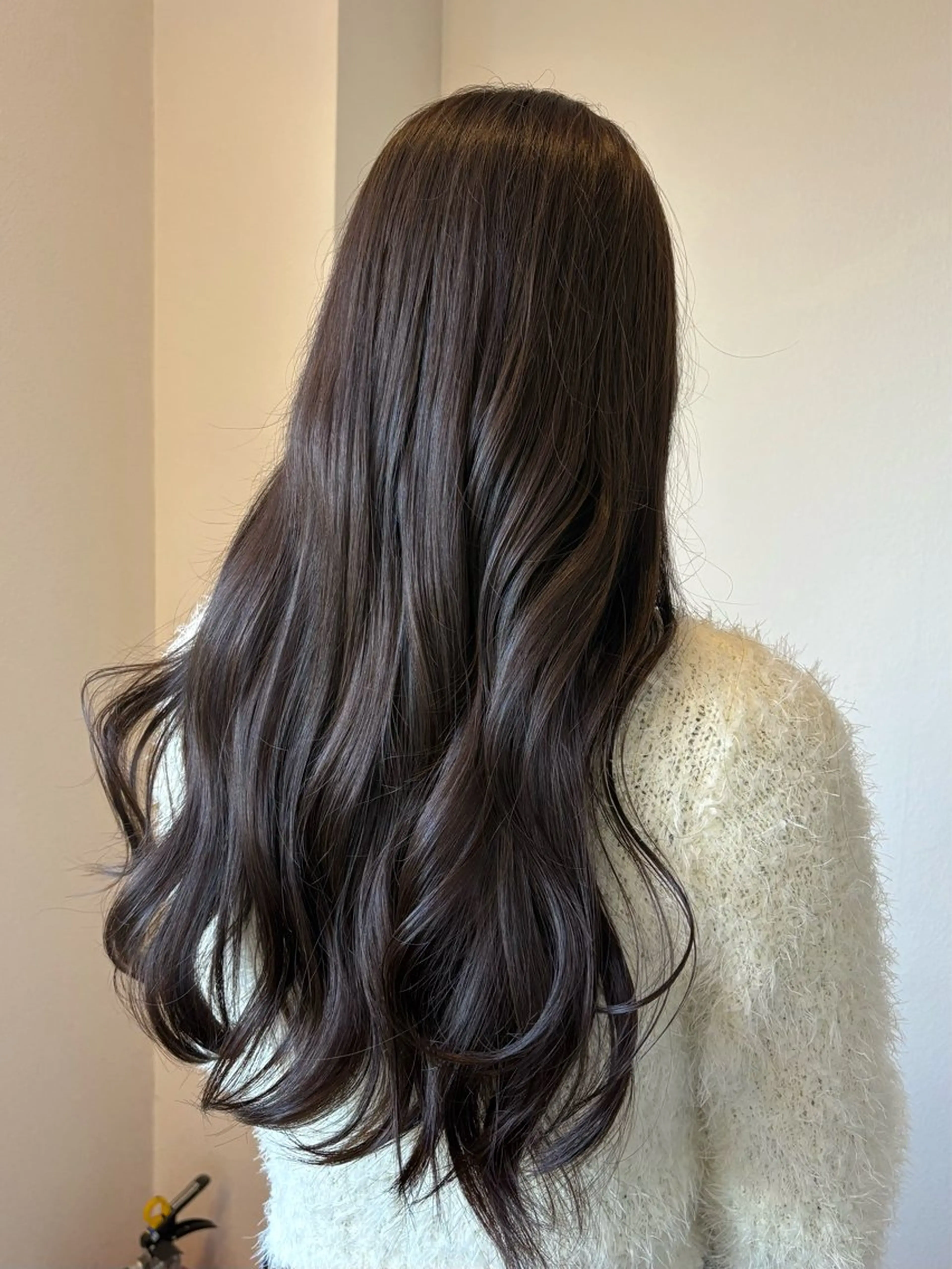 ロング カラー カットパーマモデル 募集中🧺アンジュのヘアスタイル