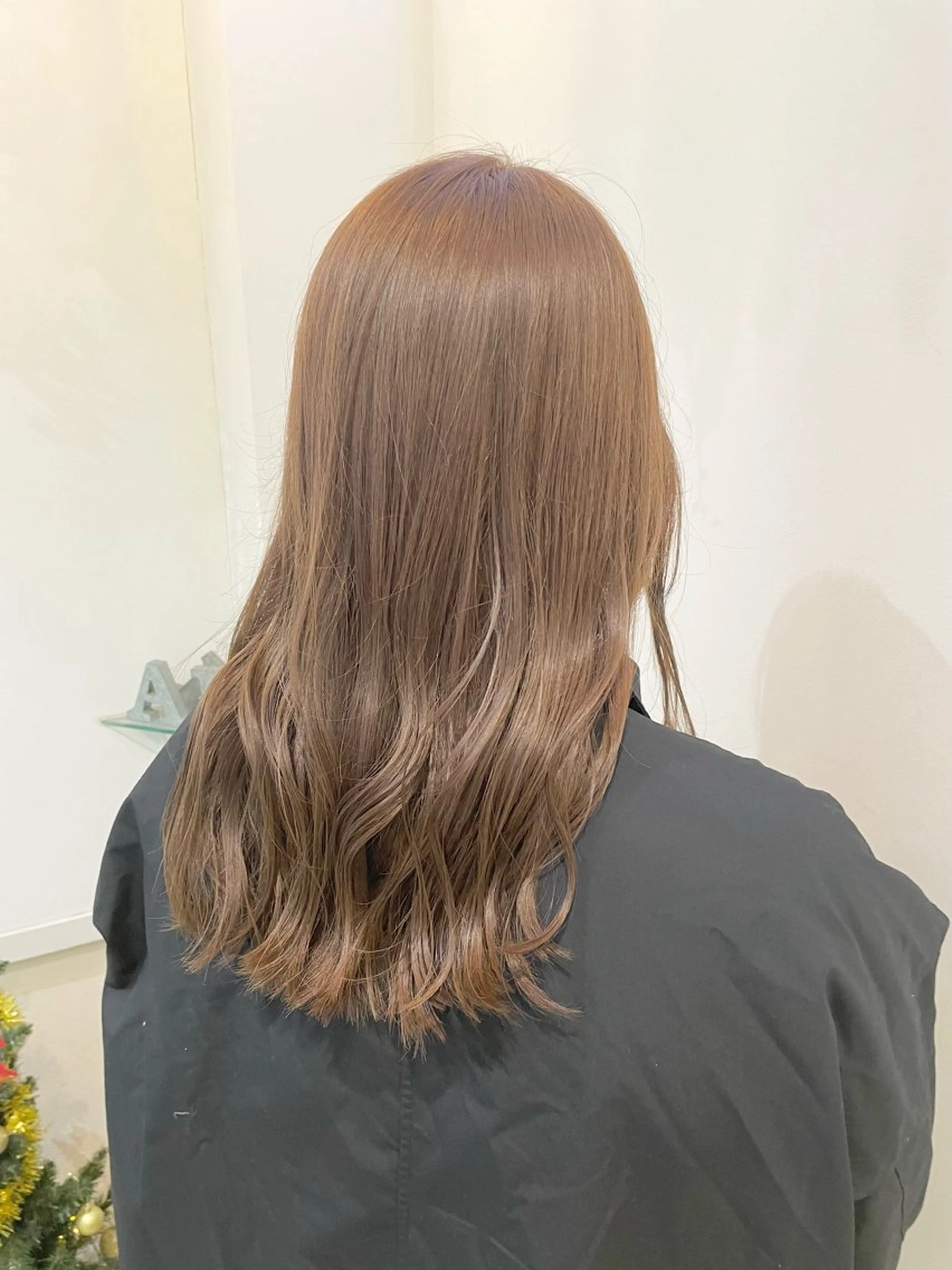 ロング カラー ヘアカラー トリートメント 髪質改善カラー🤍 エクステ✨君島由実子のヘアスタイル