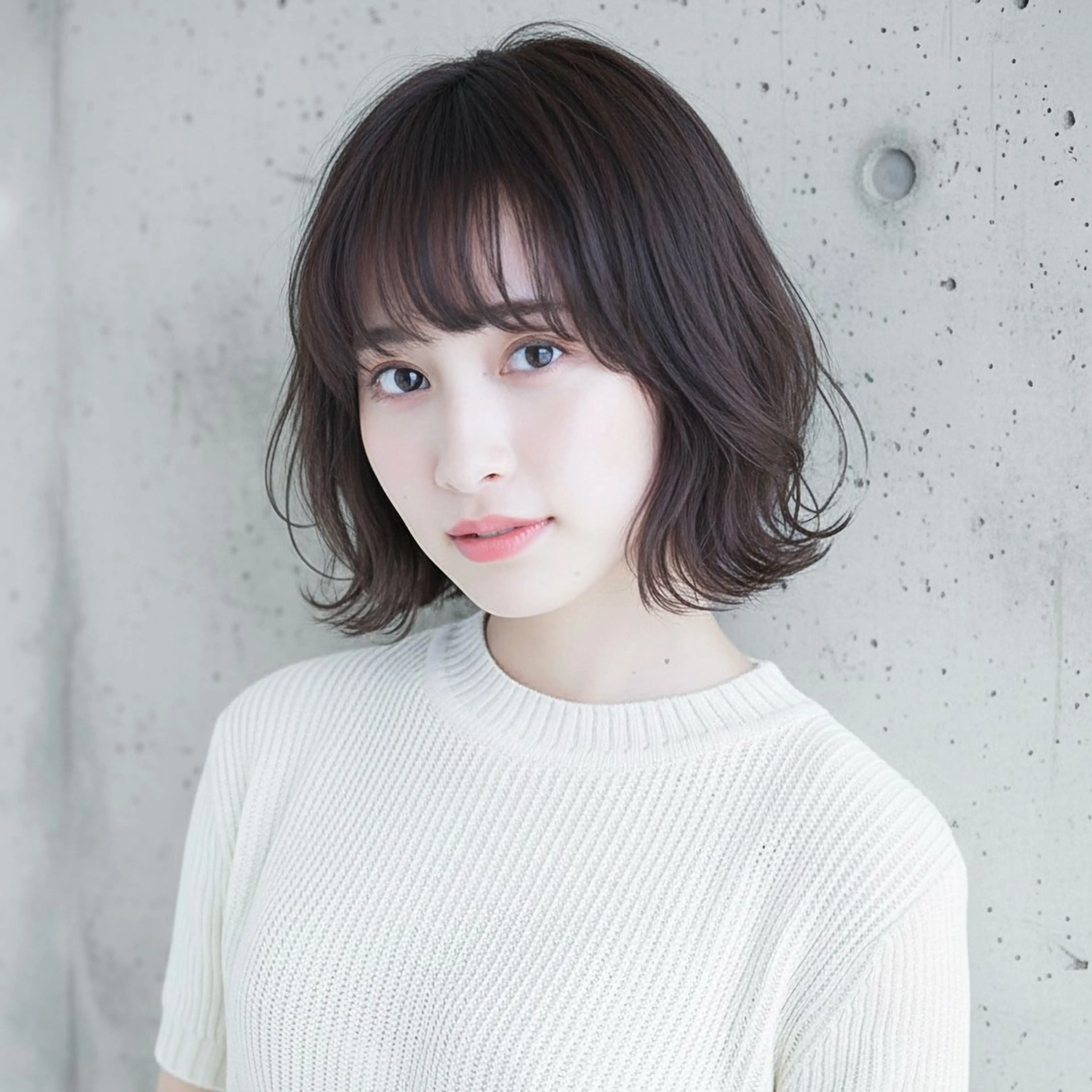 ショート カット ヘアカラー パーマ ショート〜ミディアム 喜多司のヘアスタイル