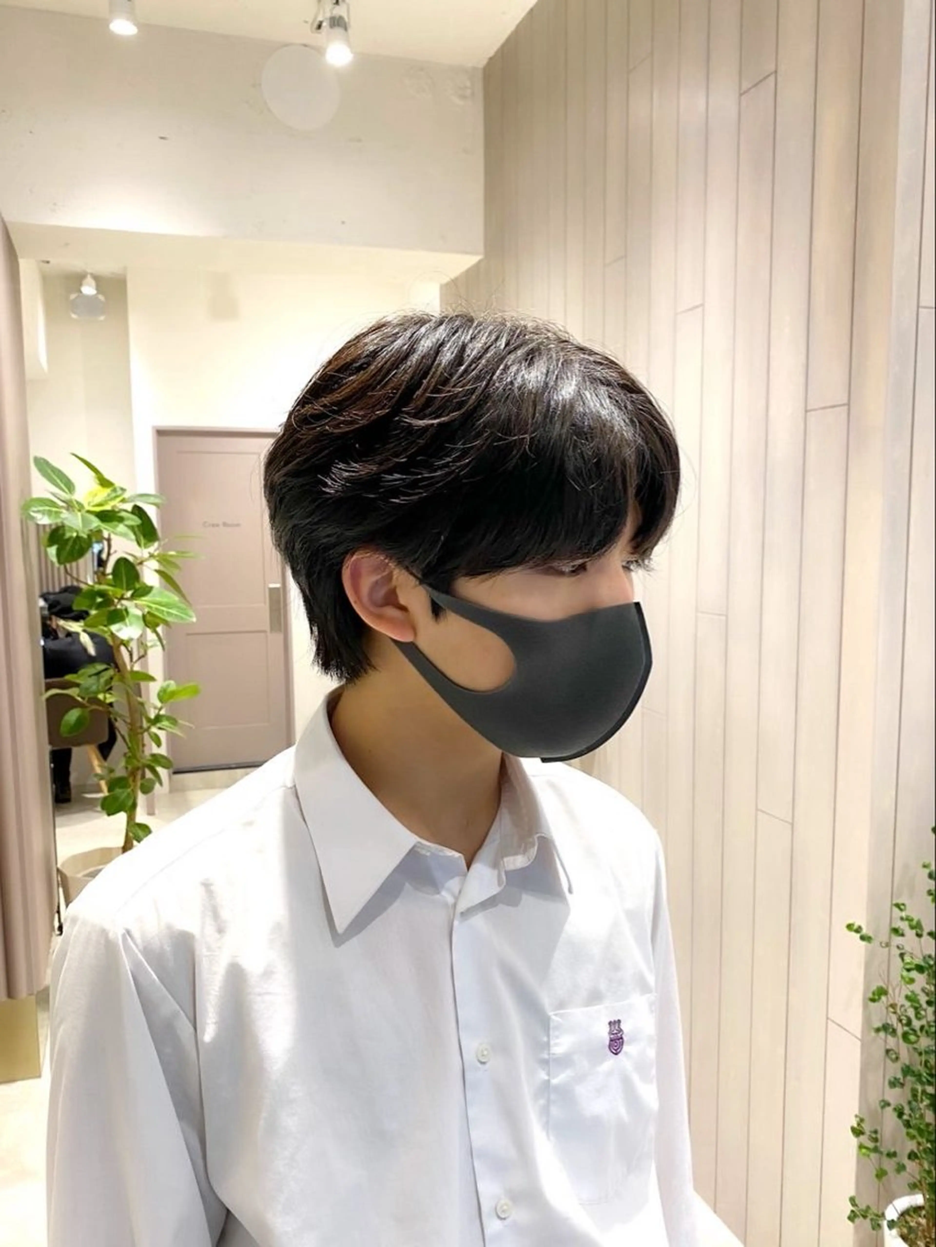 ショート カラー パーマ メンズ カット ヘアカラー トリートメント 表参道🌿赤み消し カラー/チナツのヘアスタイル