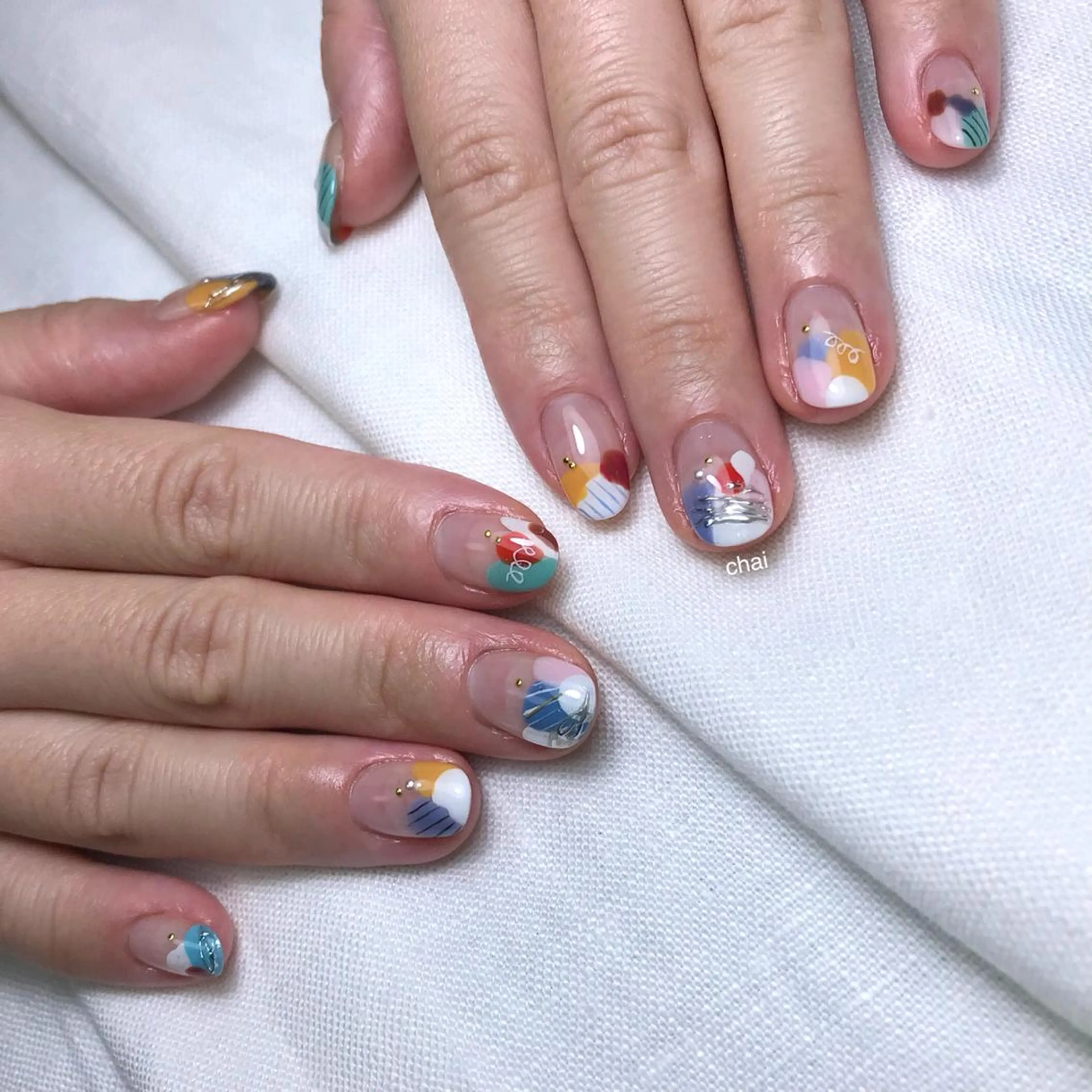 ネイル ハンドネイル 💅chainail _aiのネイルデザイン