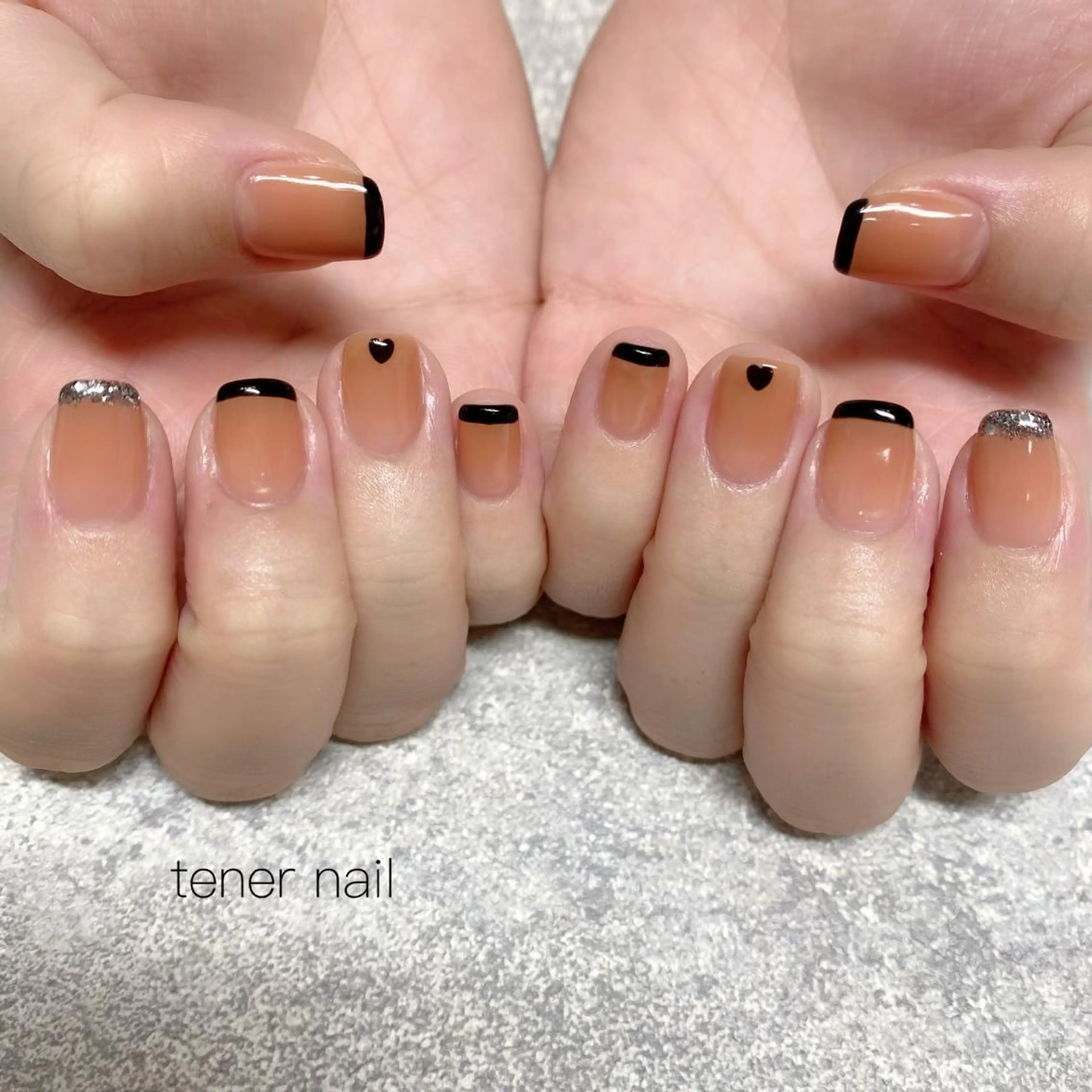 ネイル フレンチネイル tener  nail  テネルネイル所属・テネルネイル tener nailのネイルデザイン