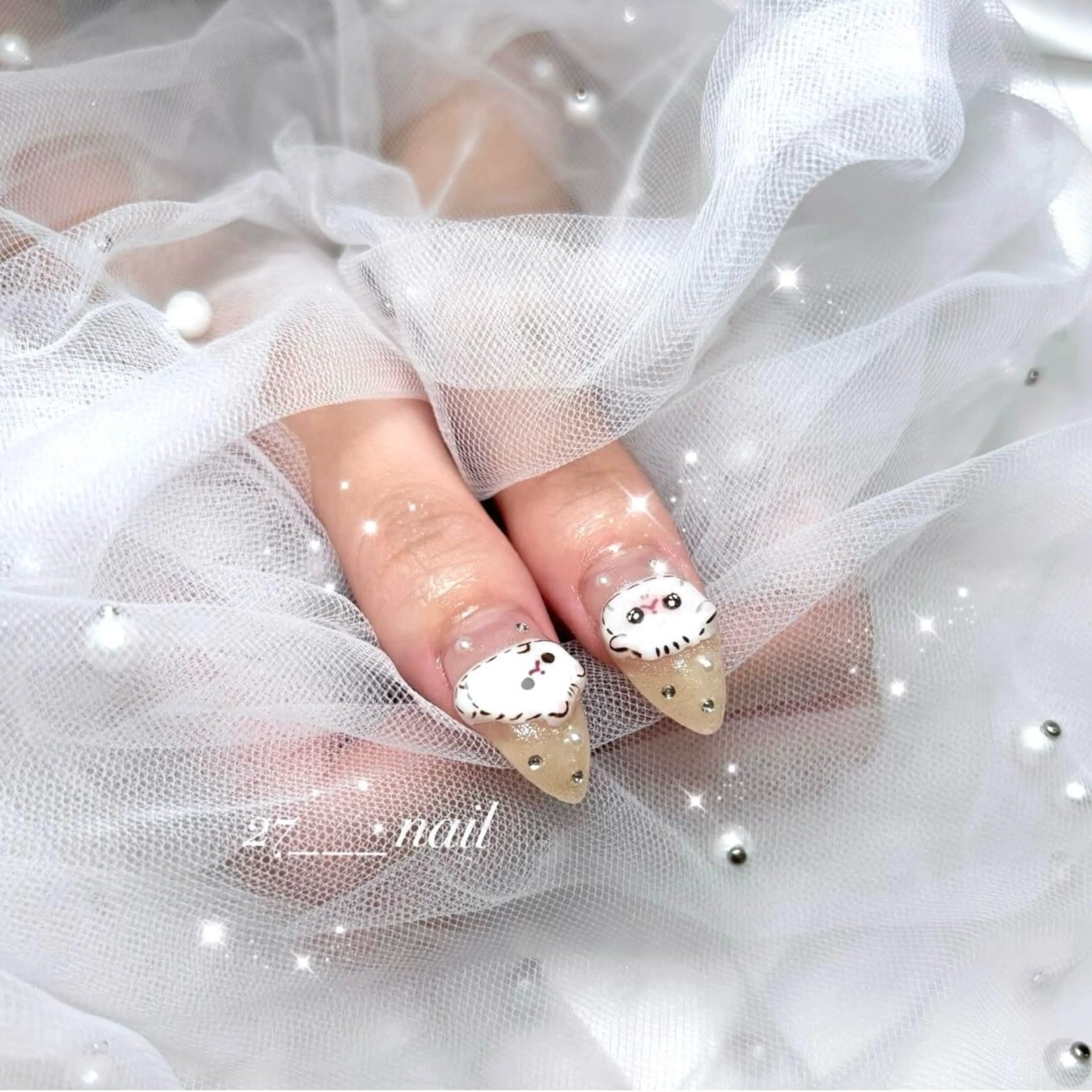 ネイル ハンドネイル ALPHA. リリカのネイルデザイン