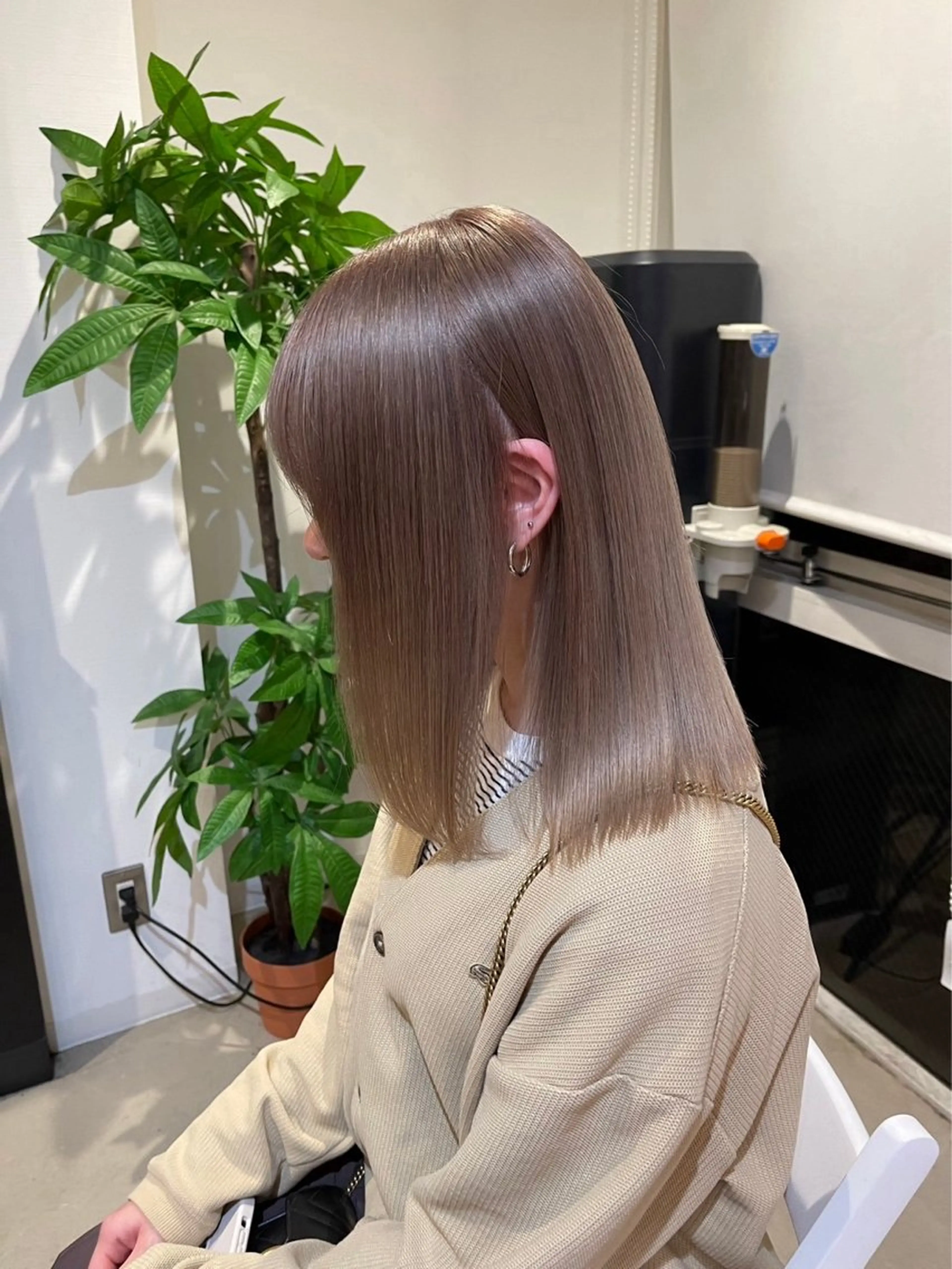 ブリーチ+カラー+髪質改善トリートメントの写真