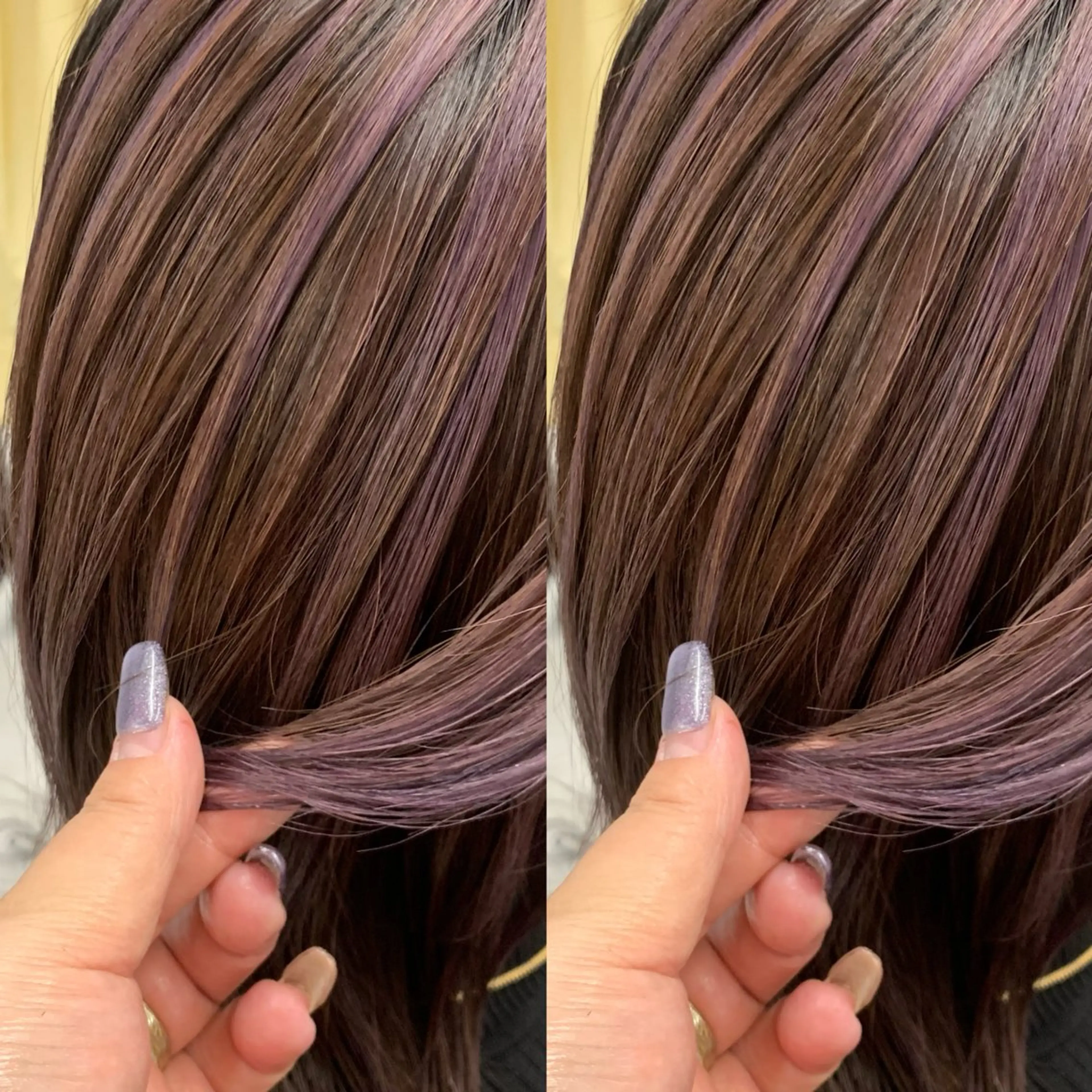 ミディアム ブリーチ無しカラー✨ 美鈴のヘアスタイル