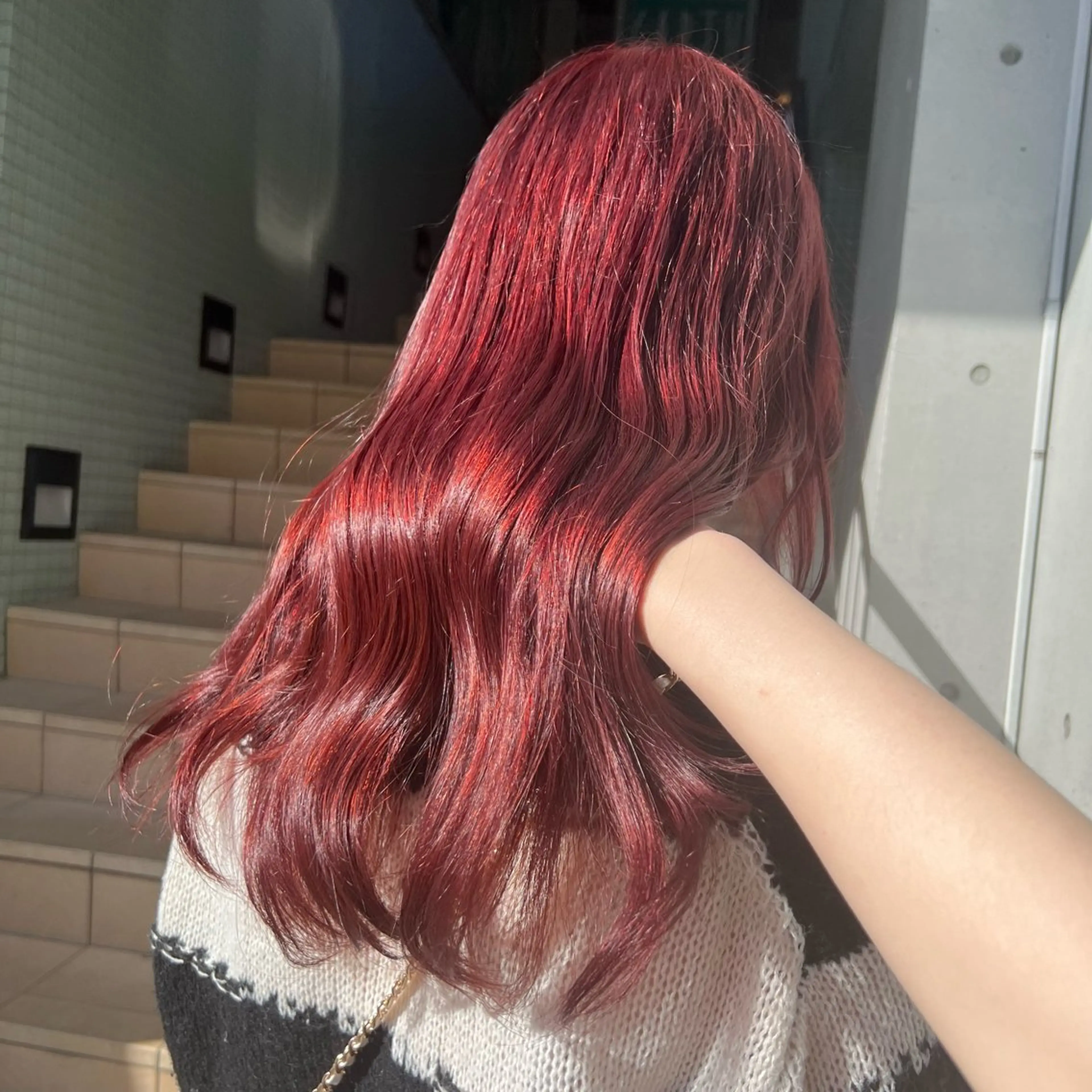 ロング カラー ヘアカラー トリートメント stylist 🐶内藤 成香のヘアスタイル