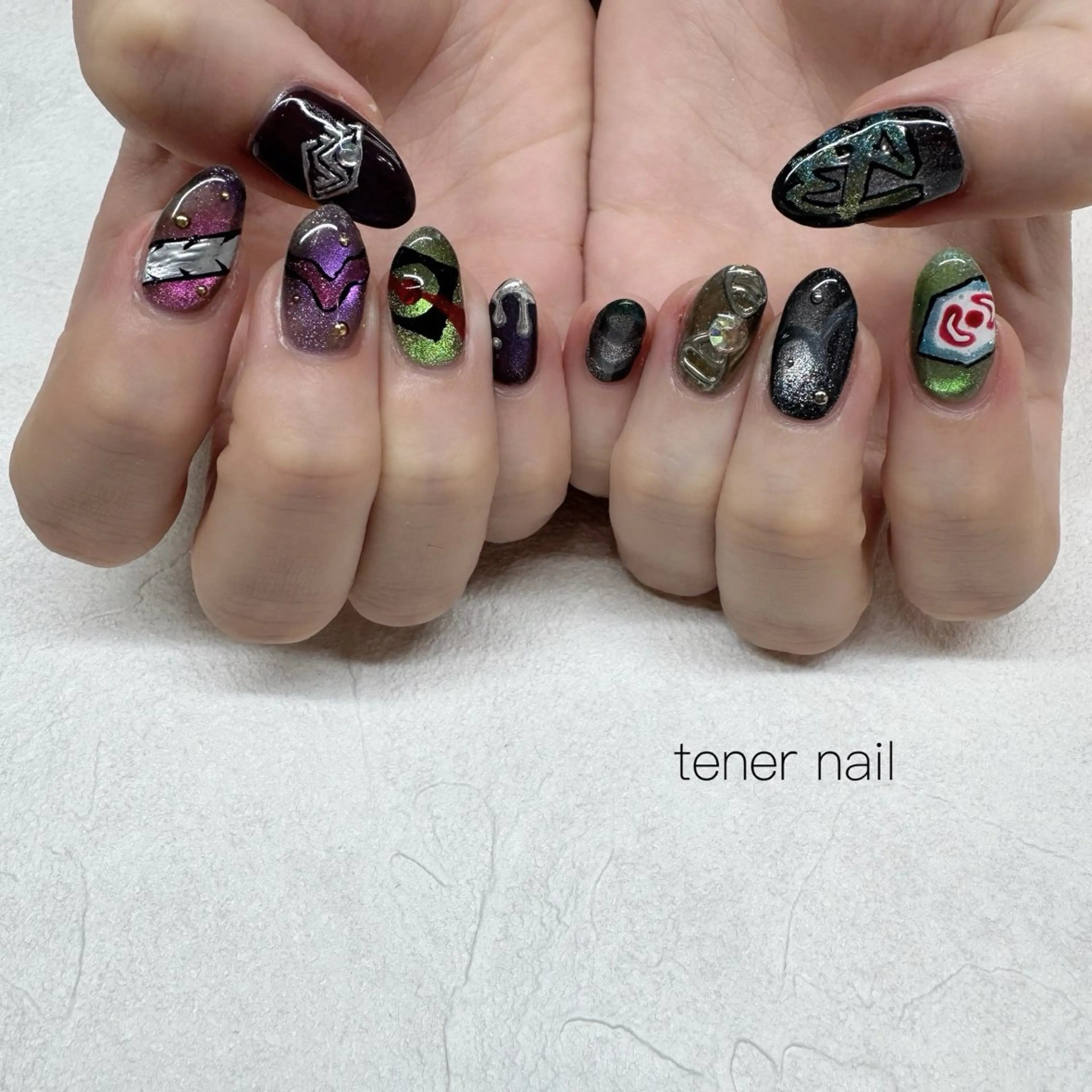 ネイル ハンドネイル テネルネイル tener nailのネイルデザイン