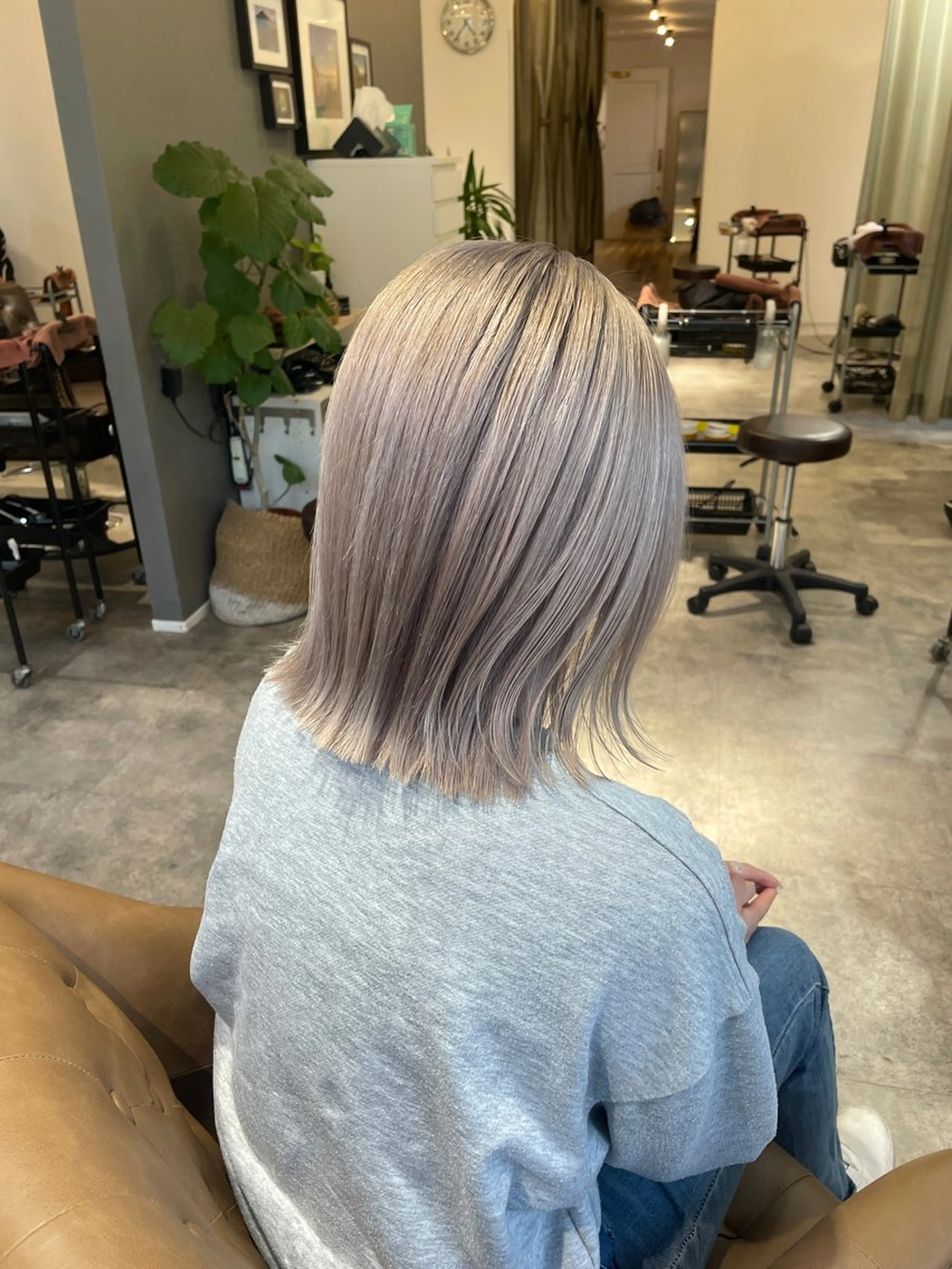 カラー ダブルカラー ボブ yuu /N° 大分中央町店のヘアスタイル