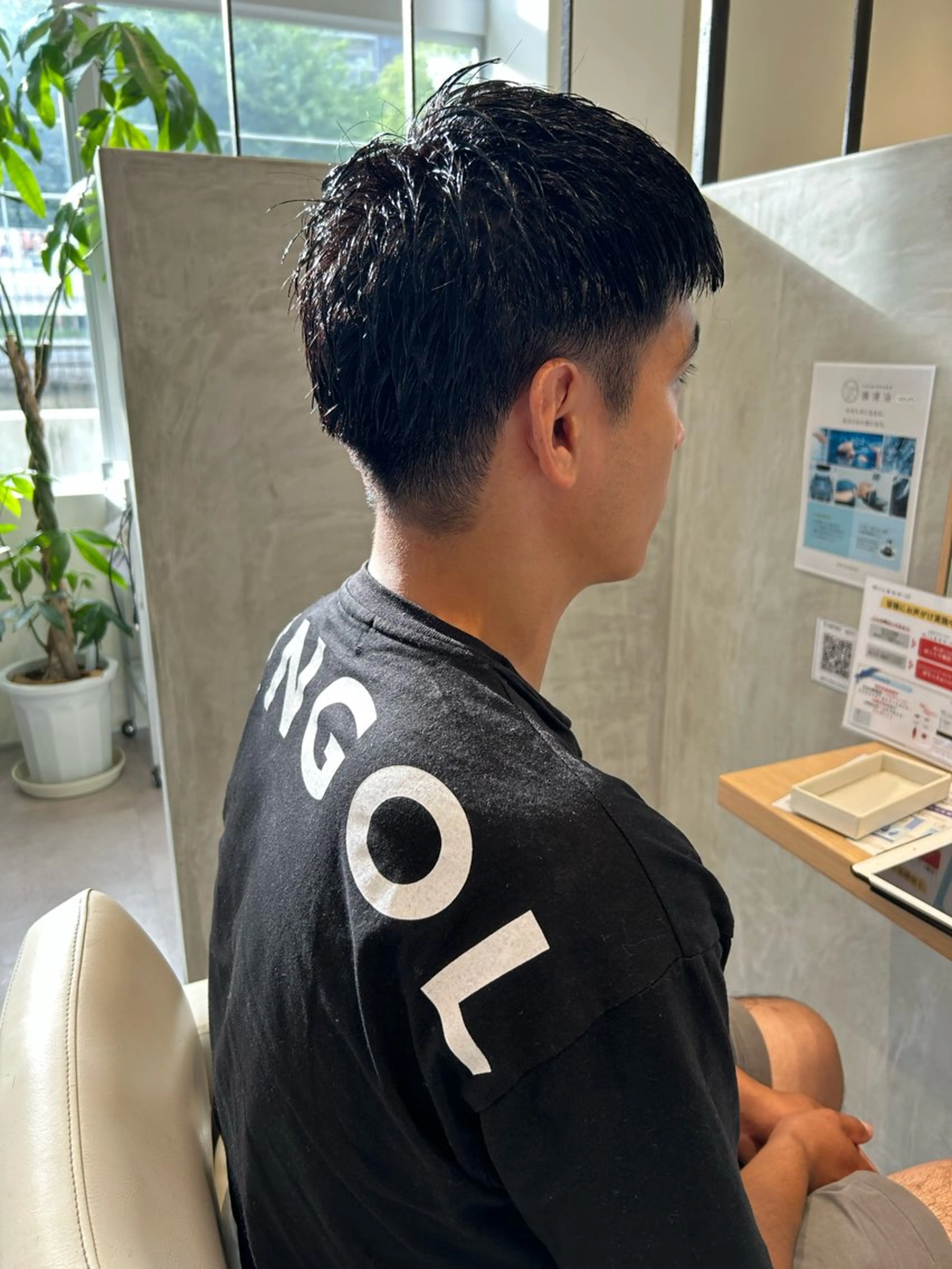 ショート メンズ メンズショート ショートヘア 田中 寛汰のヘアスタイル