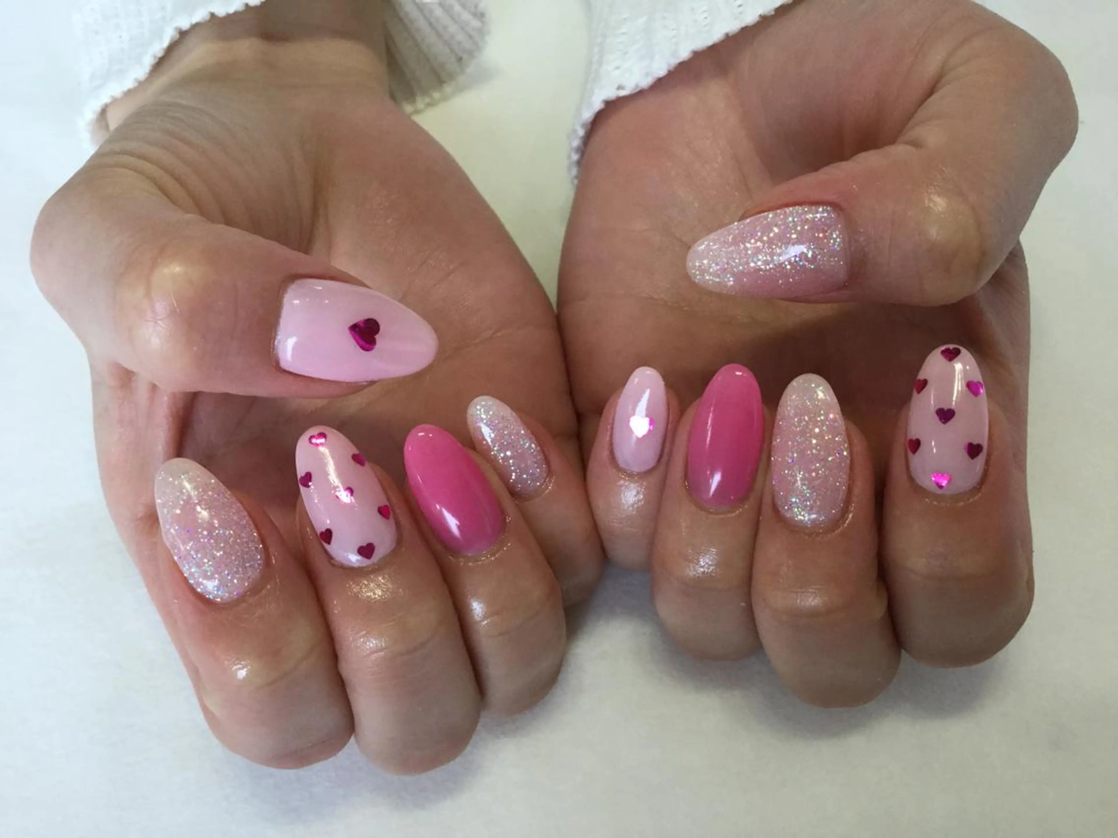 ネイル ハンドネイル 💎🐰 saki. m 🐰💎のネイルデザイン