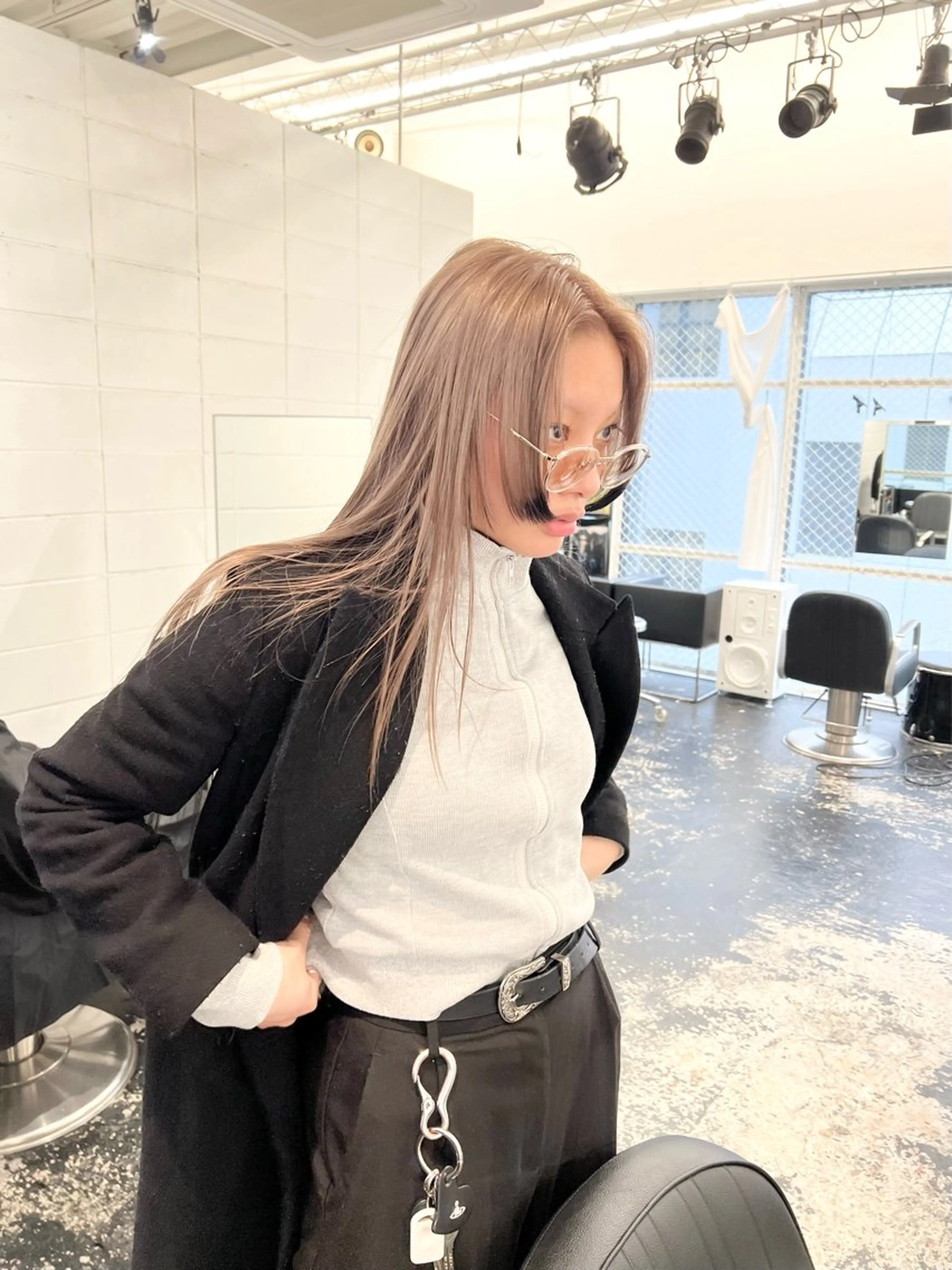 セミロング カラー カット ヘアカラー トリートメント HARU//原宿🤍 リピート率NO.1のヘアスタイル