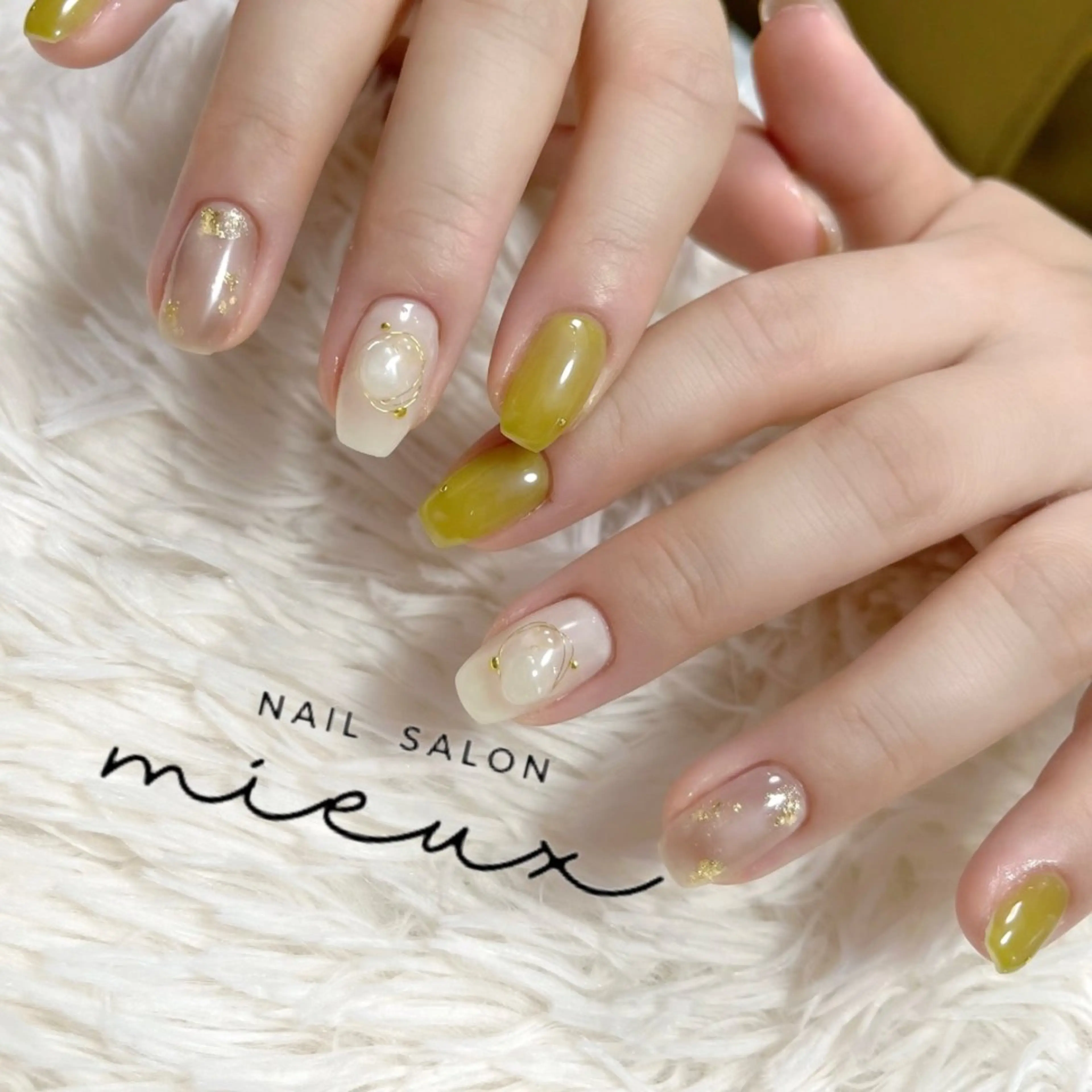 ネイル ハンドネイル nailsalon mieuxのネイルデザイン