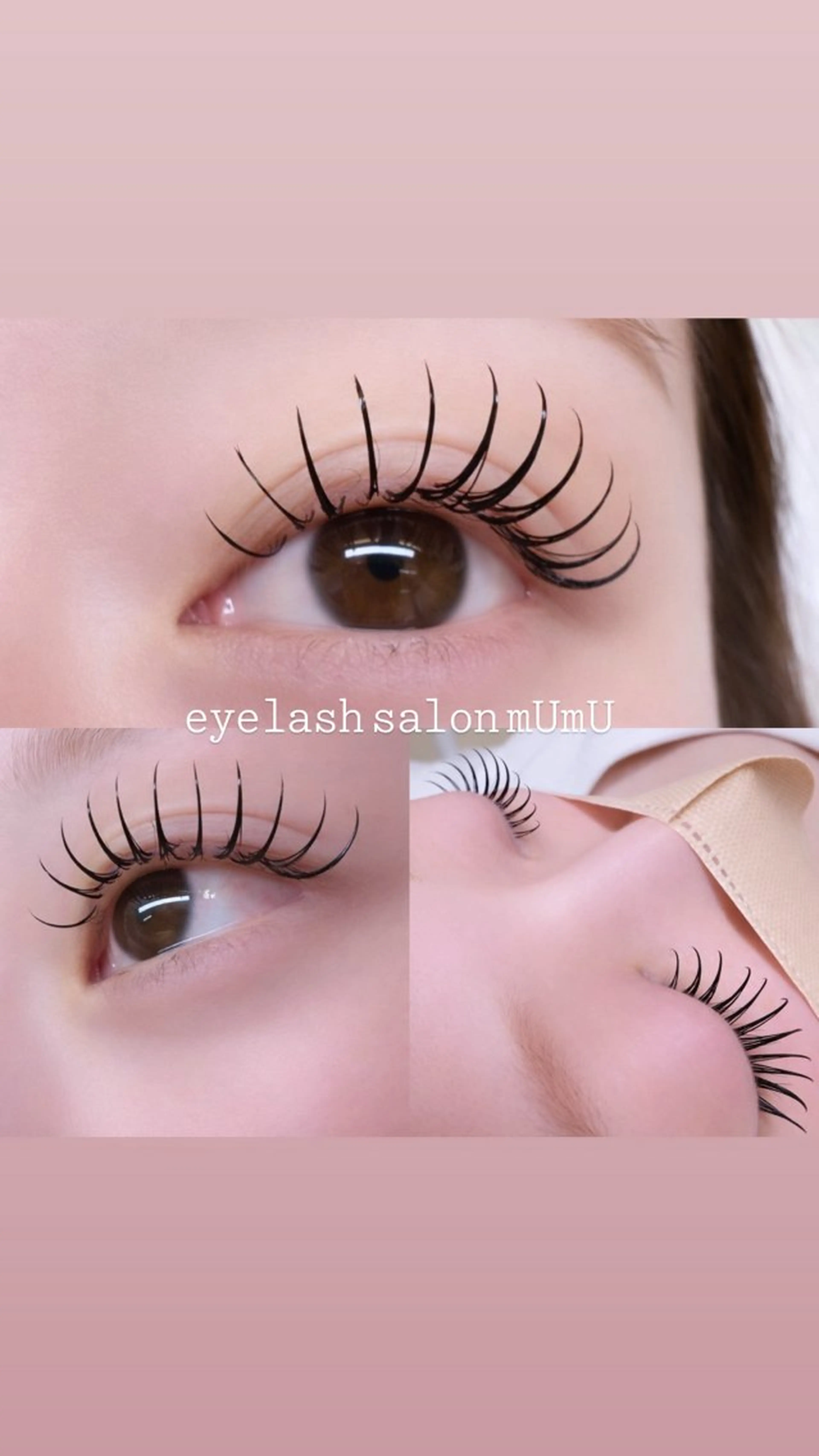 マツエク・マツパ フラットラッシュ マツエク eyelash mUmUのマツエク・マツパデザイン