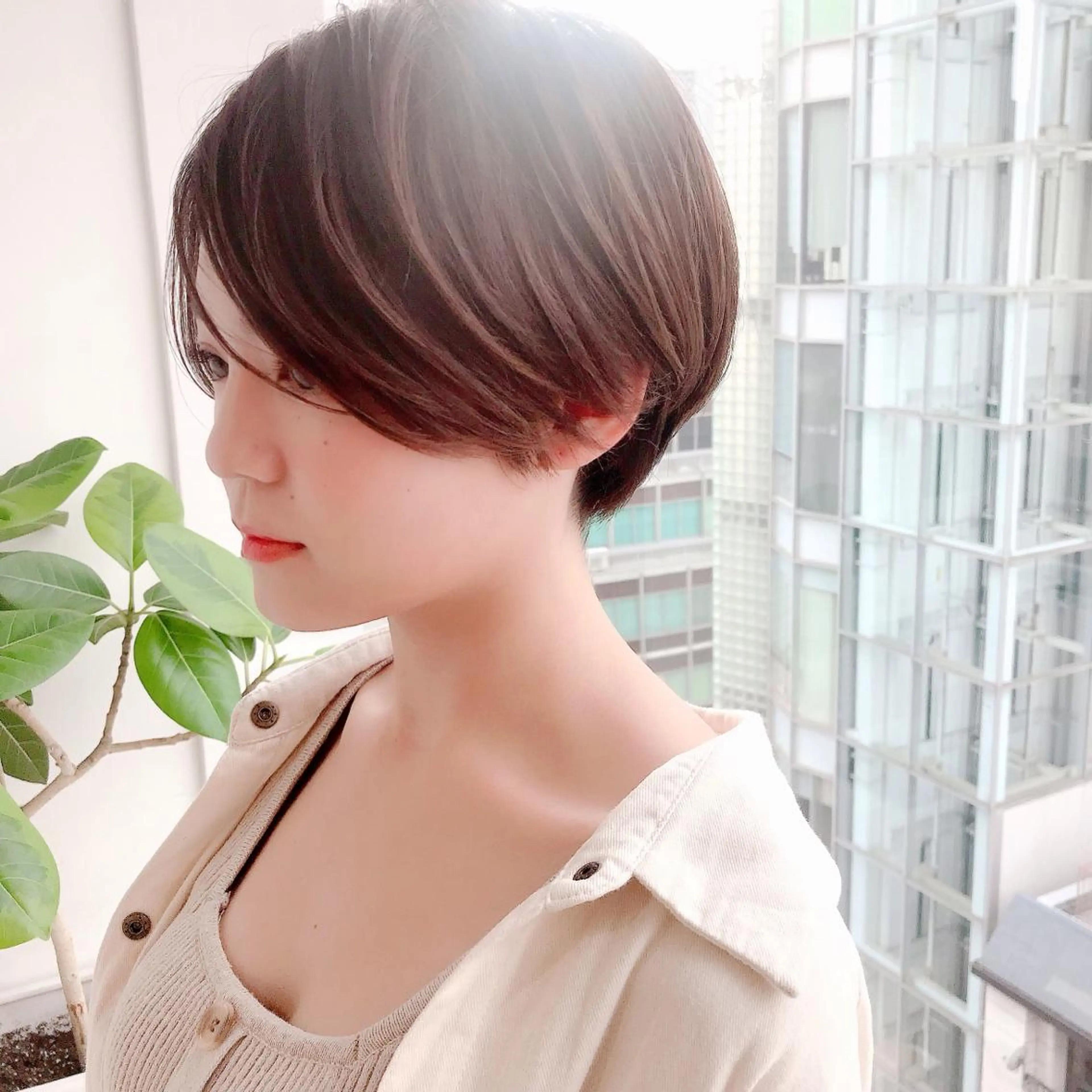 ショート イメチェンカット✂️ 錦糸町佐藤店長のヘアスタイル