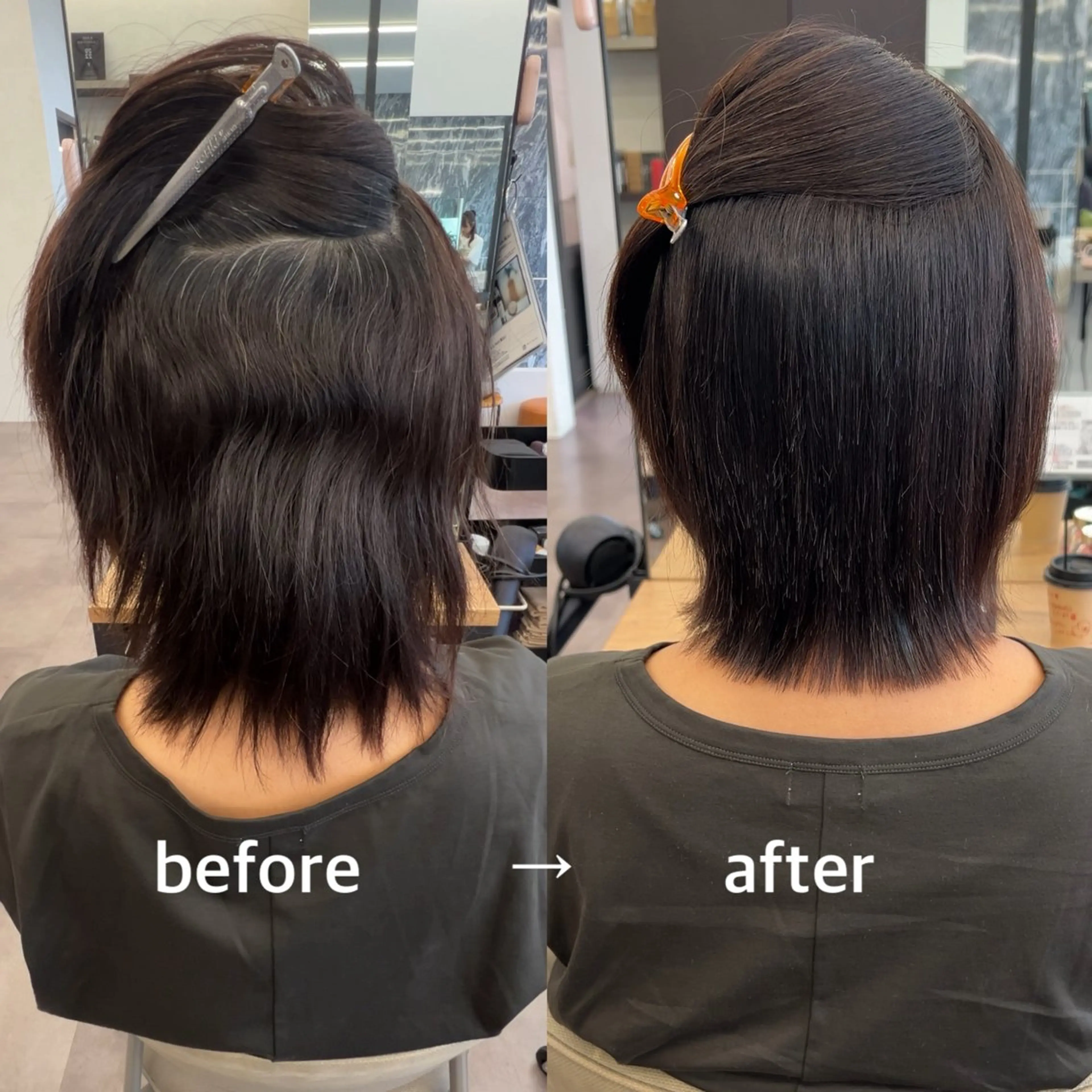 🎀韓国ボブ/ハイト ーン/まりん🎀のヘアスタイル