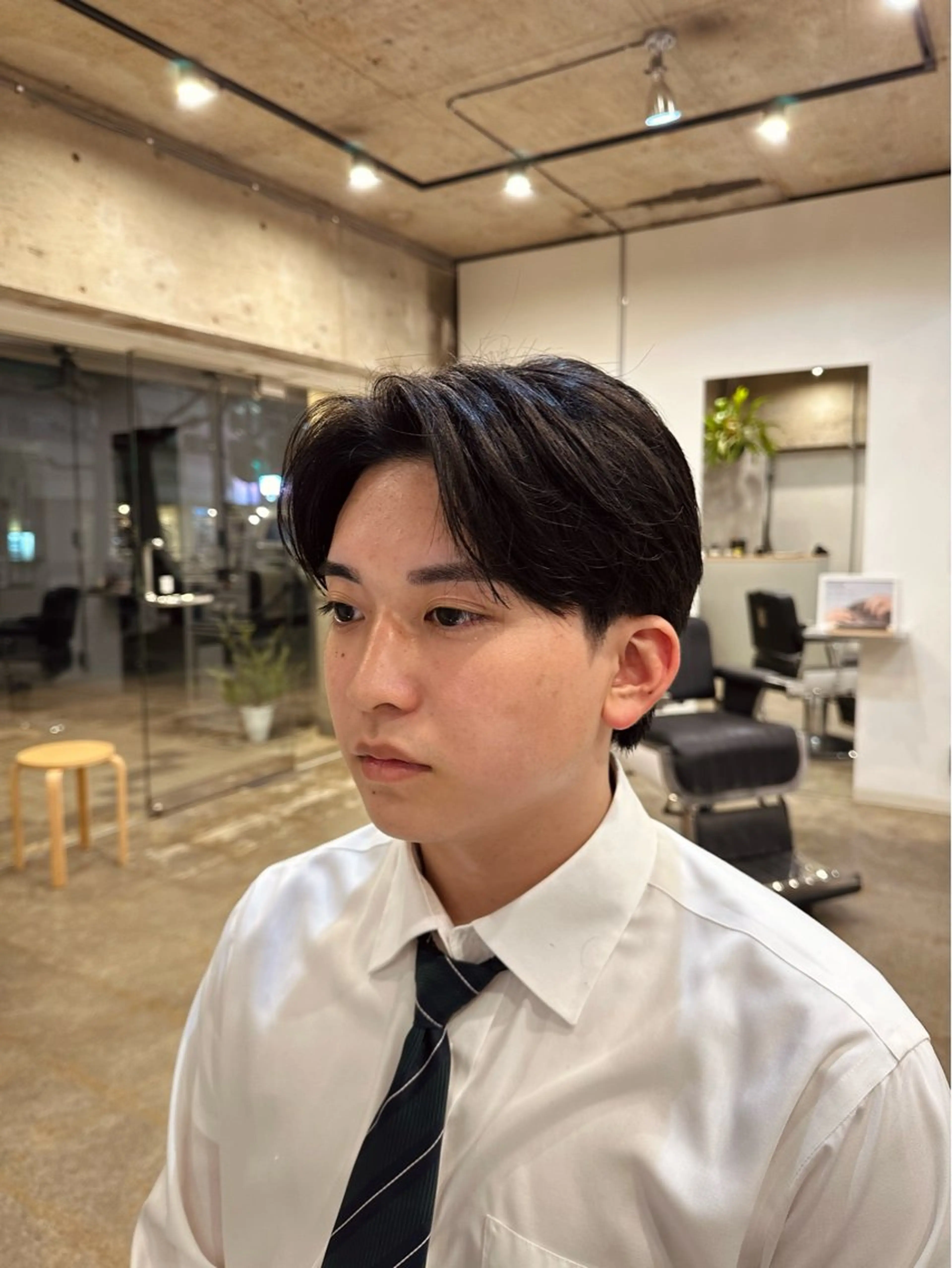 ミディアム メンズ 【メンズ専用サロン】 💈小林遥希💈のヘアスタイル