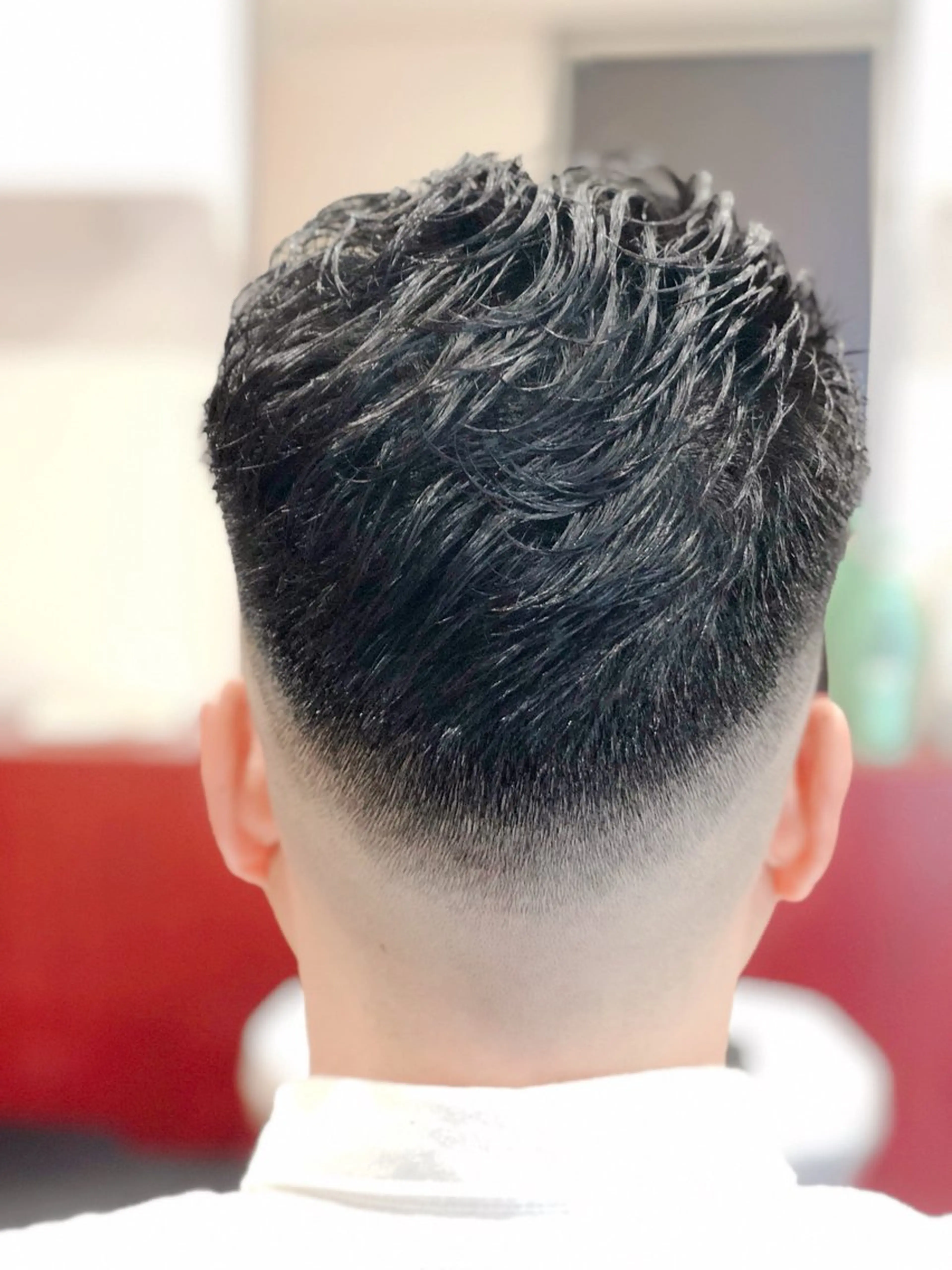 ショート メンズ ビジネス フェードカット 早川 太貴のヘアスタイル