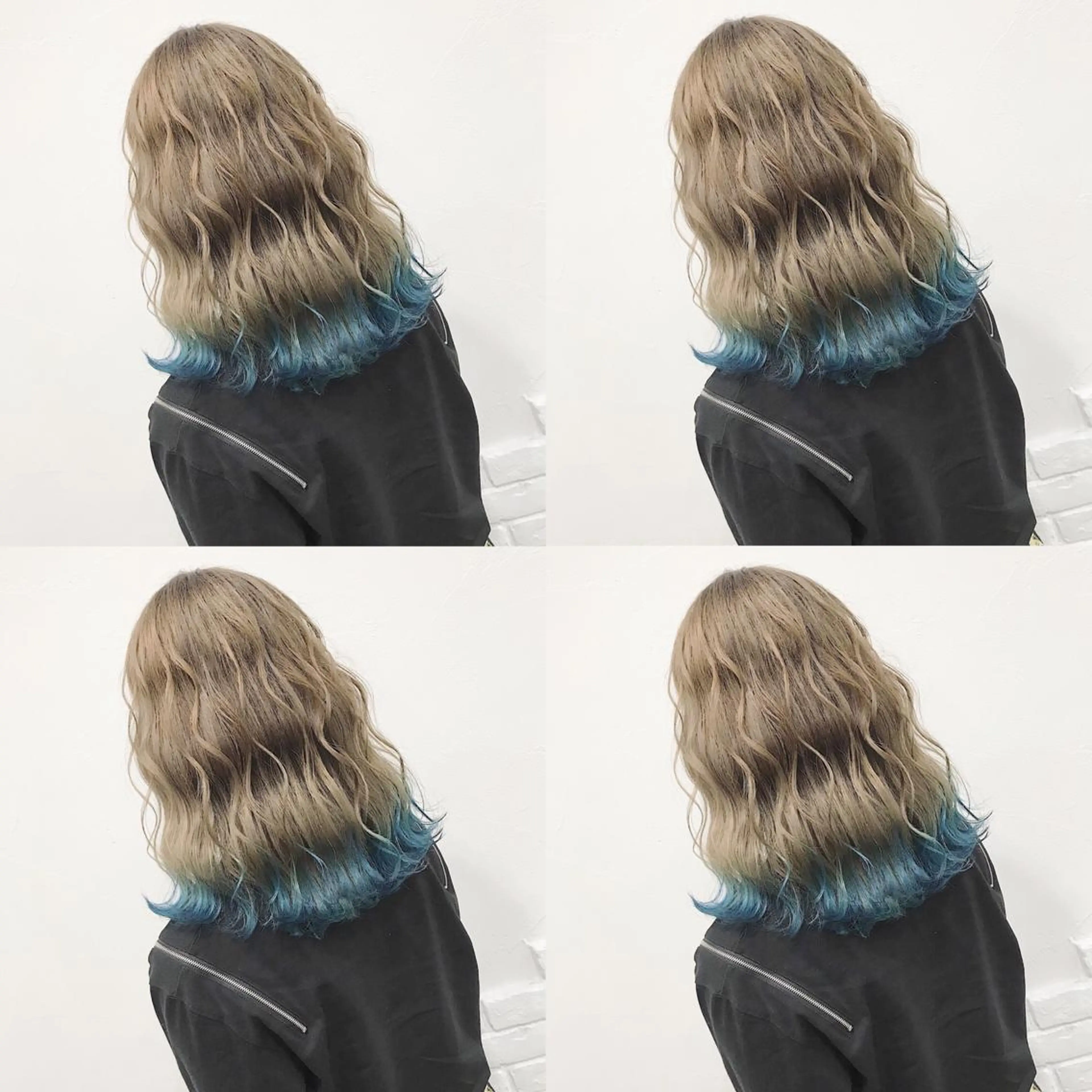 セミロング カラー ヘアアレンジ ヘアカラー トリートメント TAKUMAブリーチ /切りっぱなし🪽のヘアスタイル