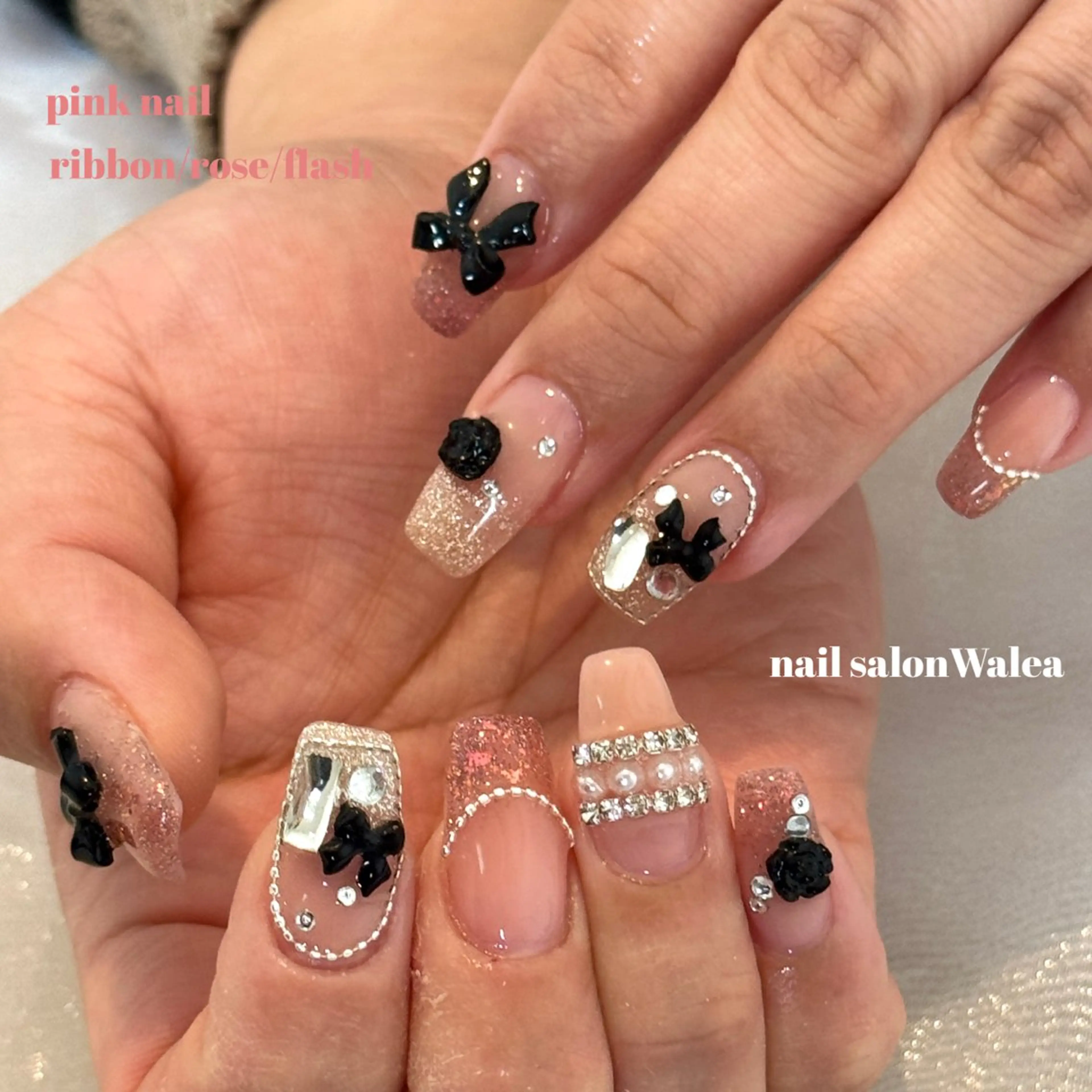 ネイル ハンドネイル nail salon waleaのネイルデザイン