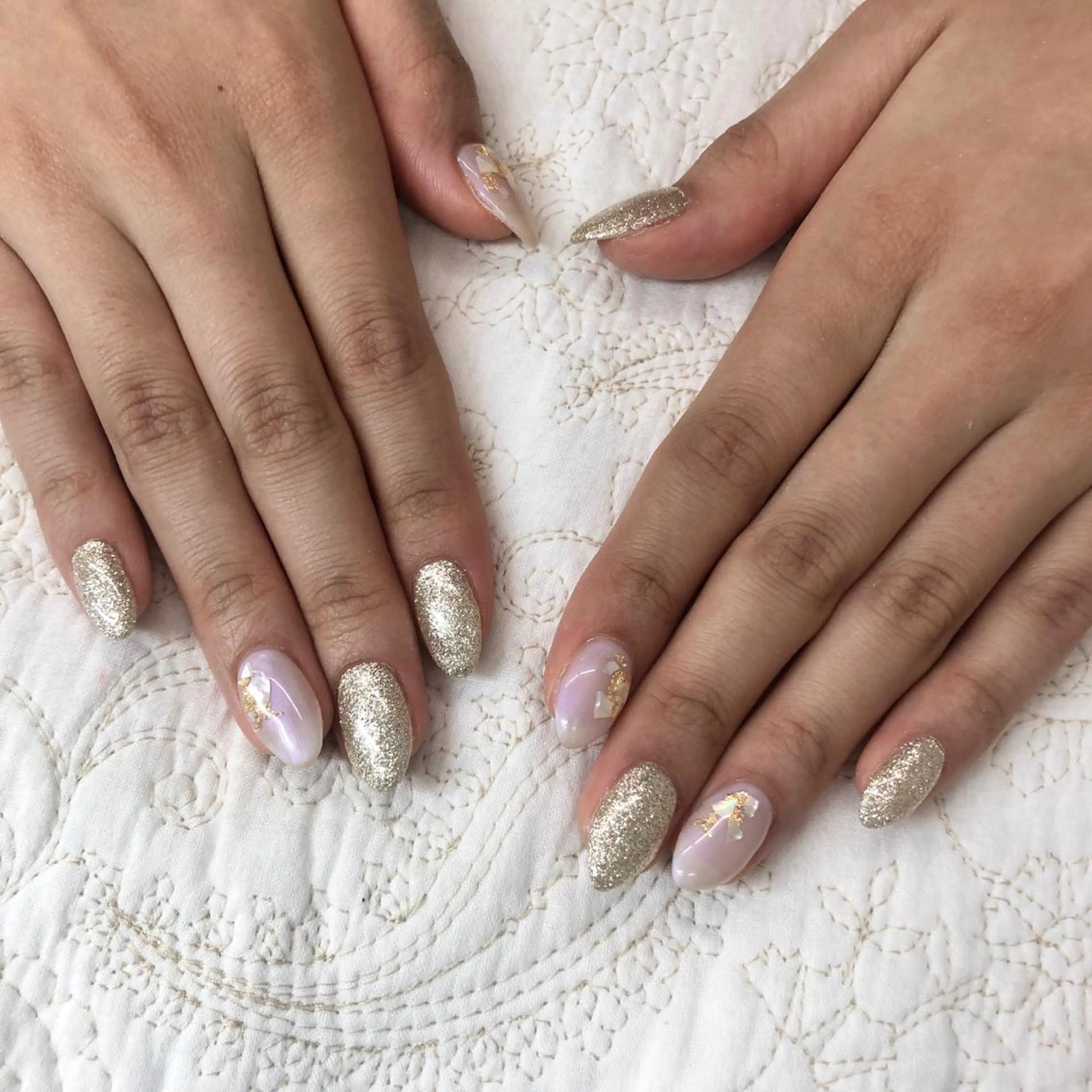 ネイル オーロラネイル ハンドネイル フットネイル 🎀AYAKO 🎀中韓ネイルのネイルデザイン