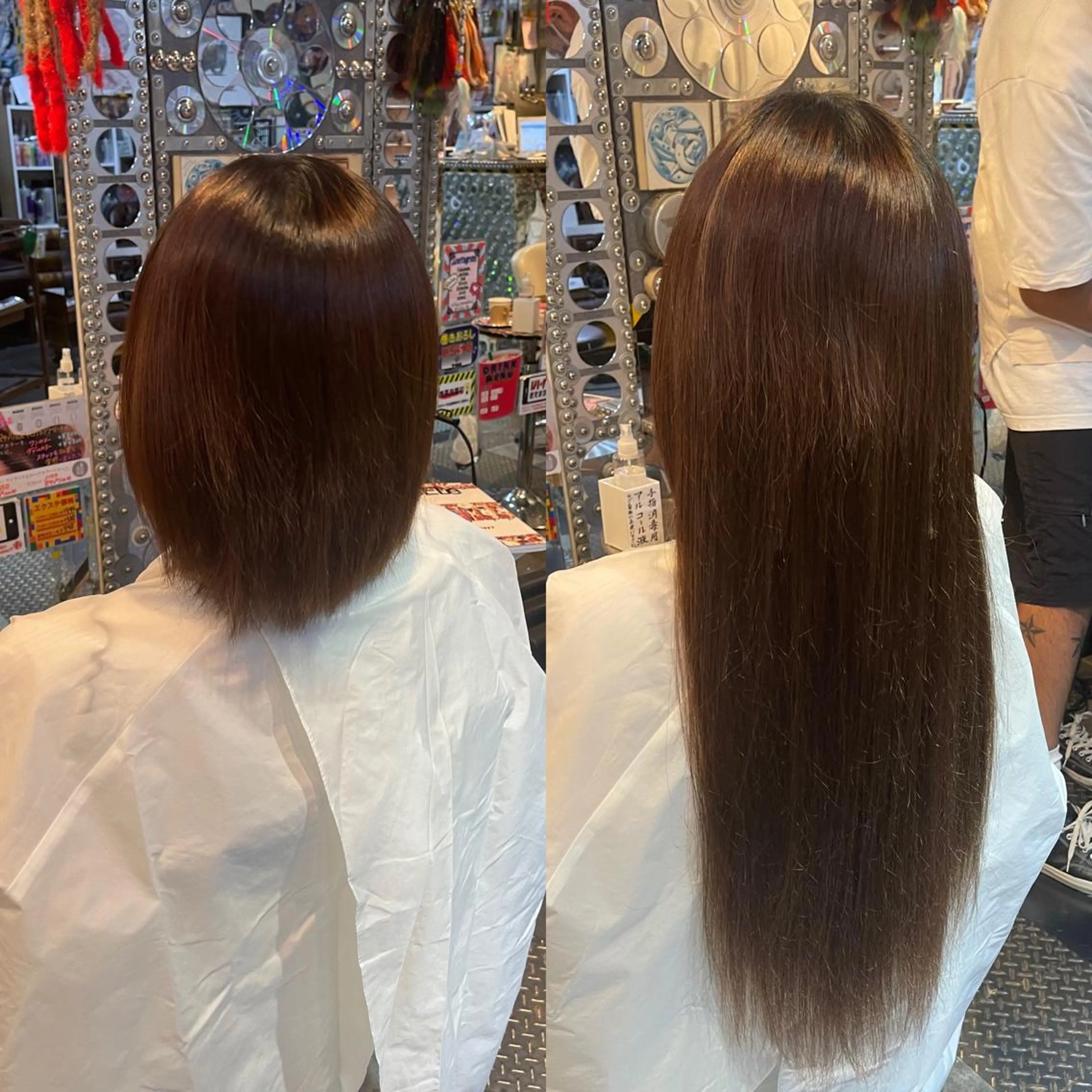 ロング カラー ヘアアレンジ マツエク・マツパ 編み込みエクステ シールエクステ エクステ ロング 🌈派手髪エクステ ブレイズ🌈ひろとのヘアスタイル