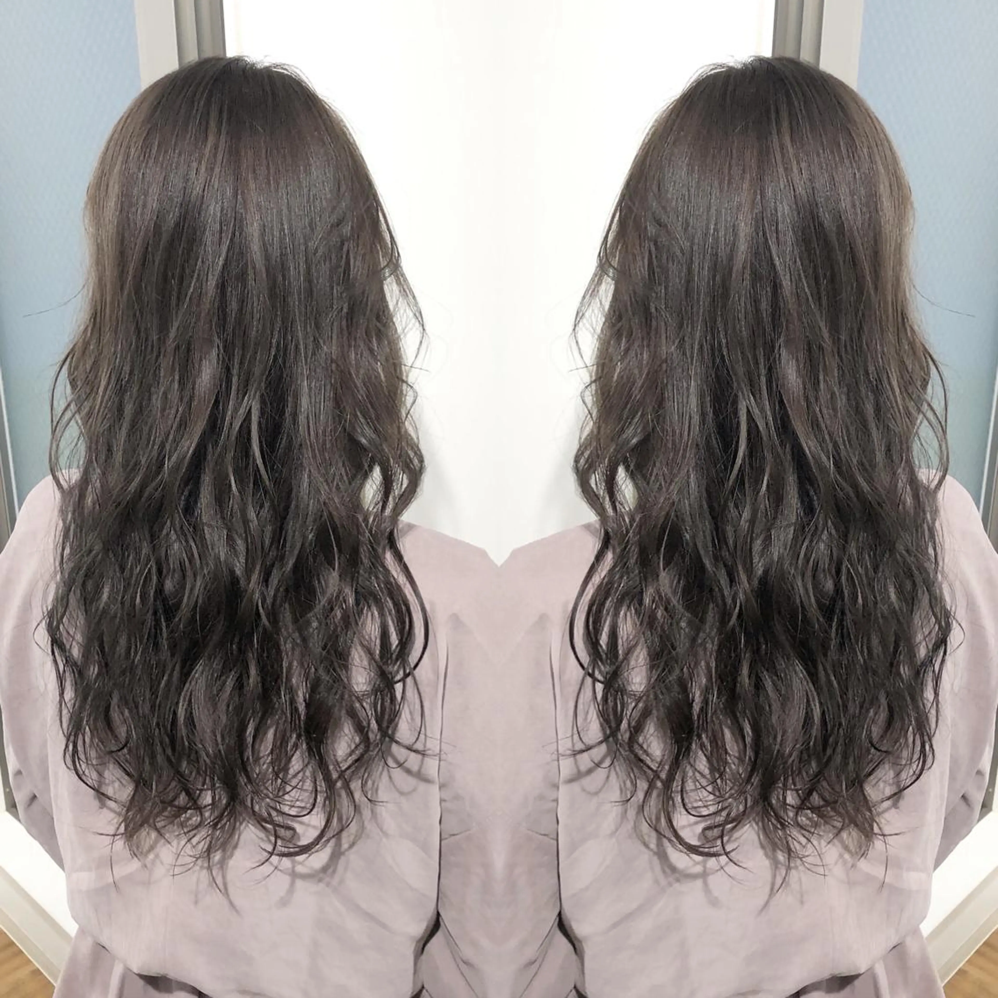 ロング カラー ブリーチ特化 梅田本多翔のヘアスタイル