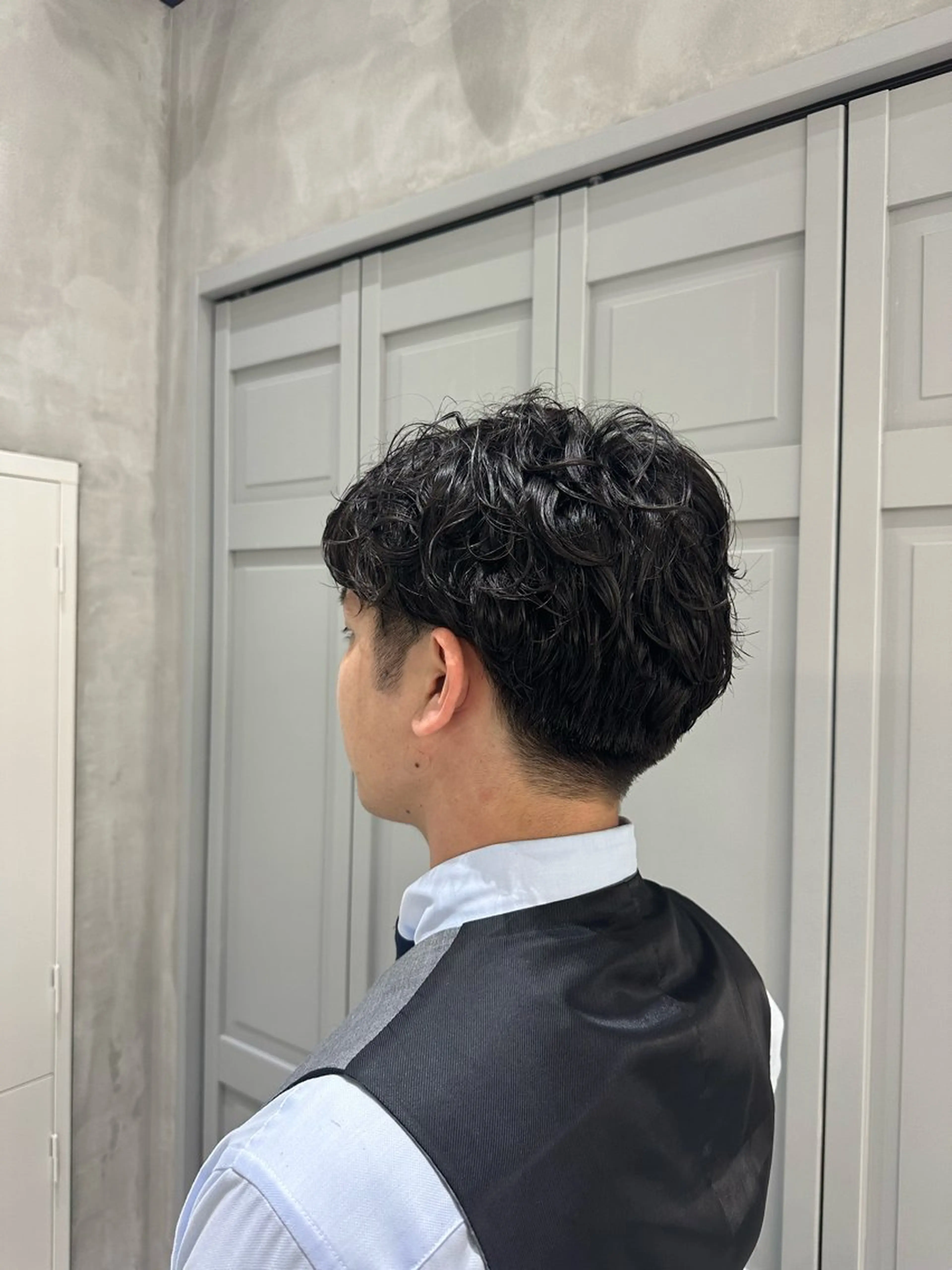 パーマ メンズ メンズ韓国風 マッシュ メンズパーマ ツイストスパイラルパーマ 波巻きパーマ カット ヘアカラー ⭐️IAbyzina 渋谷　相原⭐️のヘアスタイル