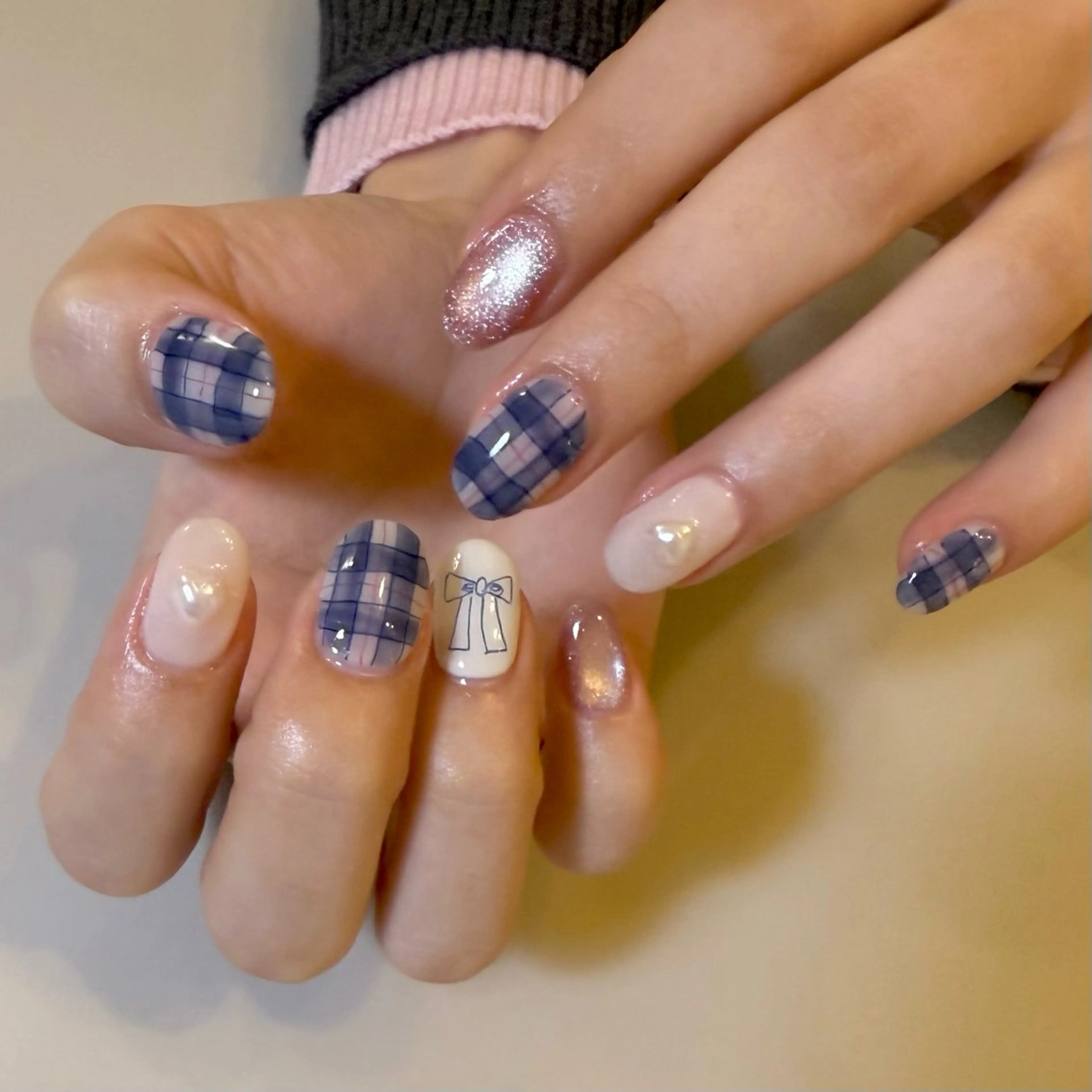 ネイル 持ち込み ハンドネイル Nail Room uimのネイルデザイン