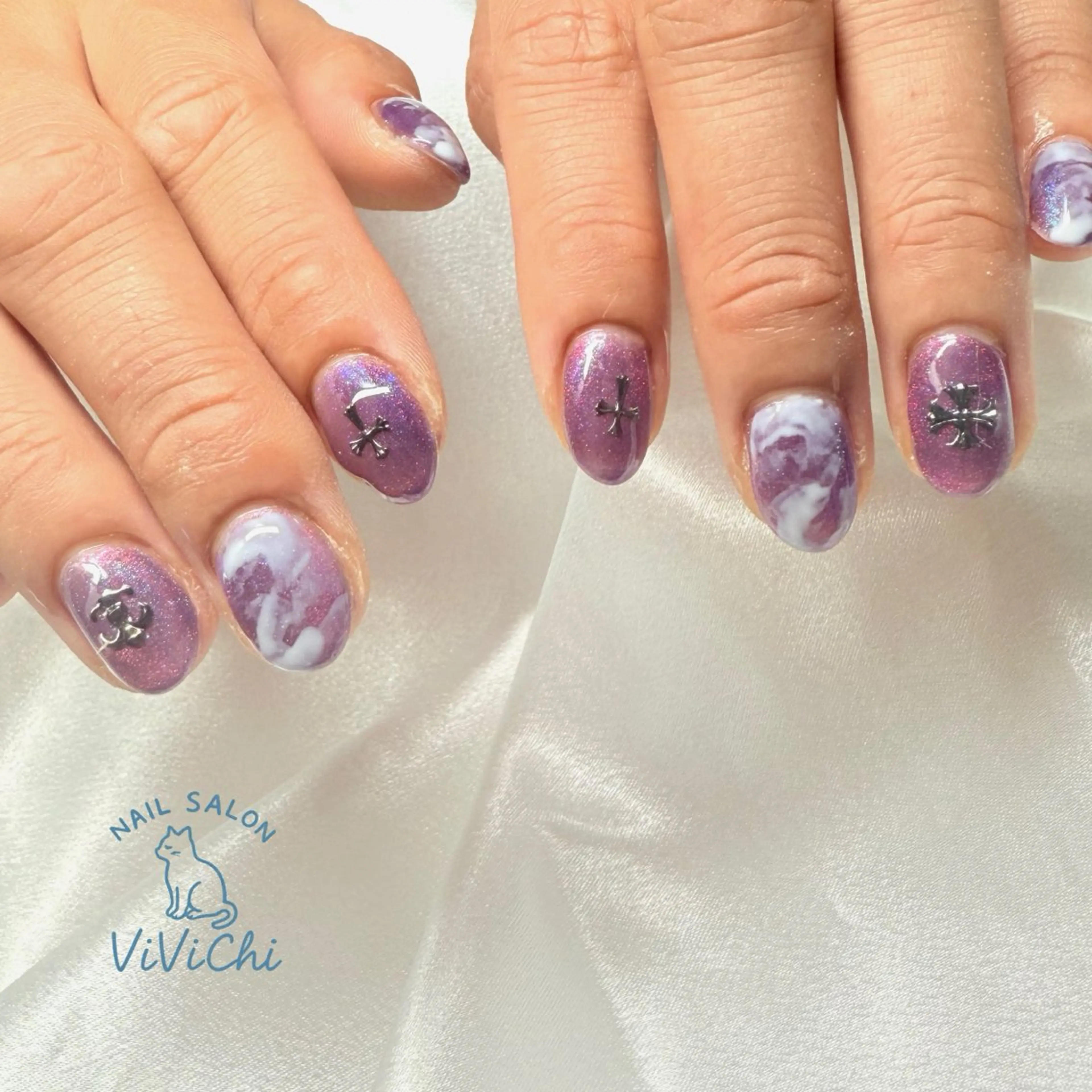 ネイル ハンドネイル ViViChi 梨帆のネイルデザイン