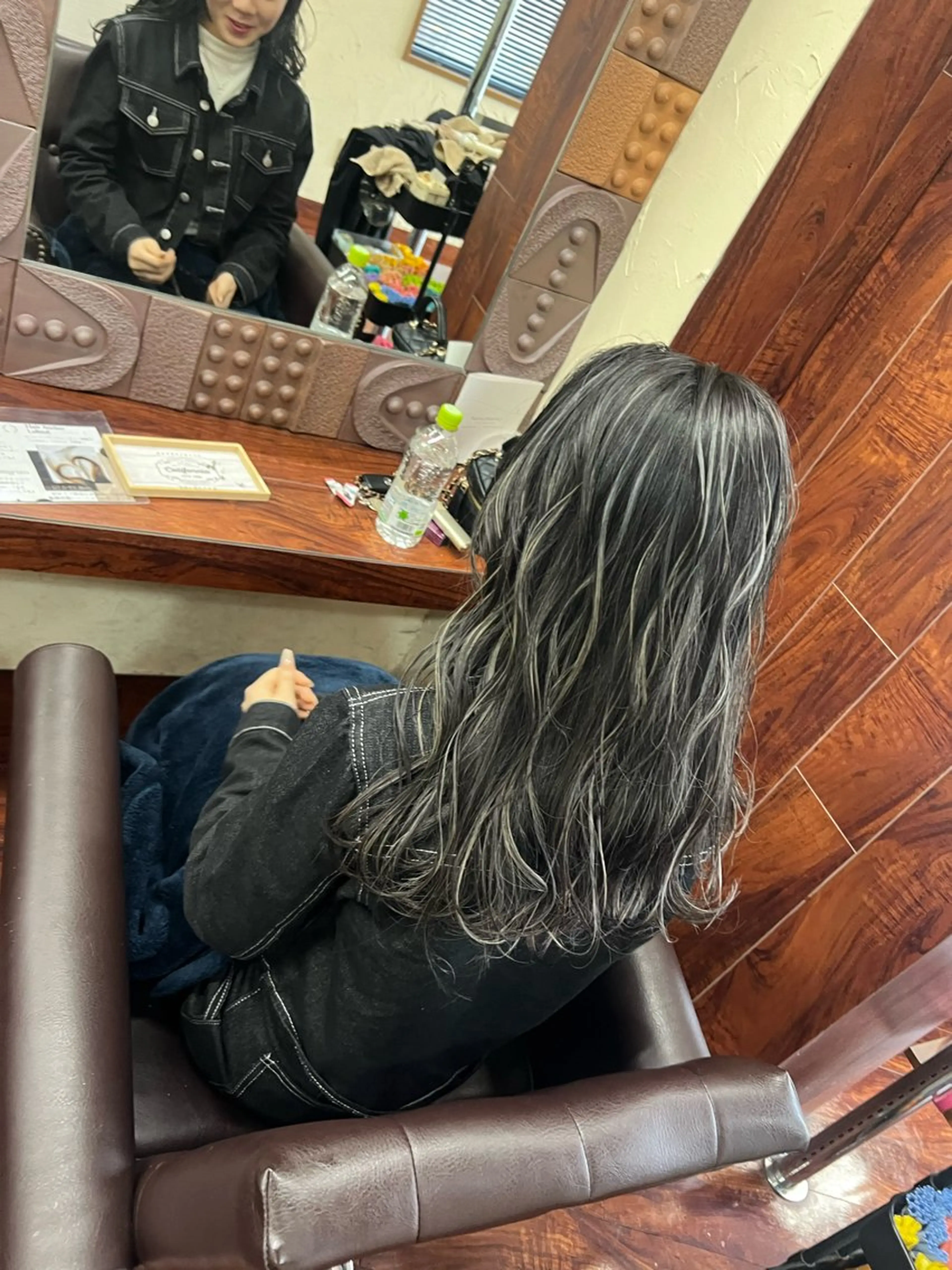 ロング ハイライト カット ヘアカラー LaRmE 代表　HoHaRa.のヘアスタイル