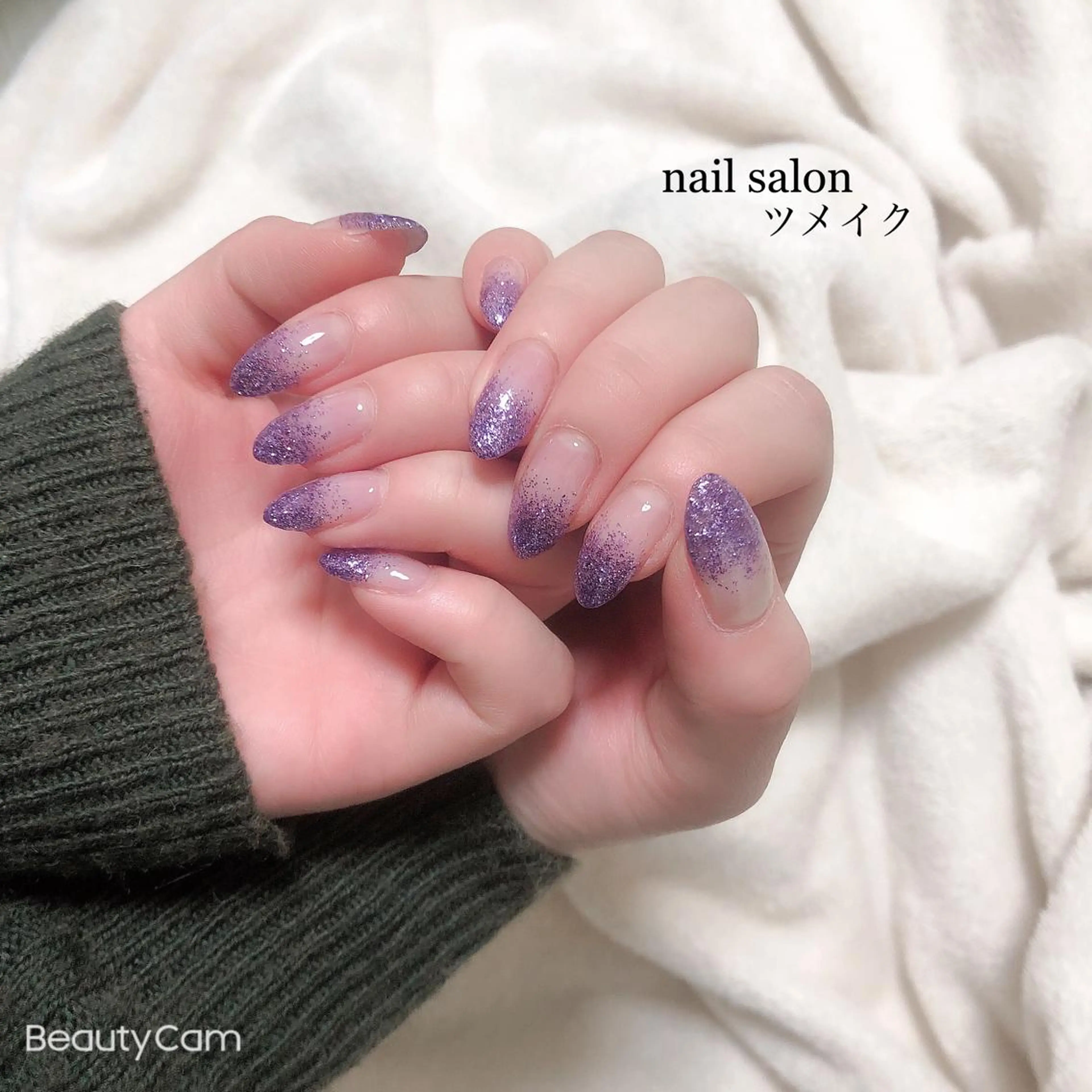 ネイル ラメ(グリッター) ラメグラデーション ViLL 新小岩のネイルデザイン