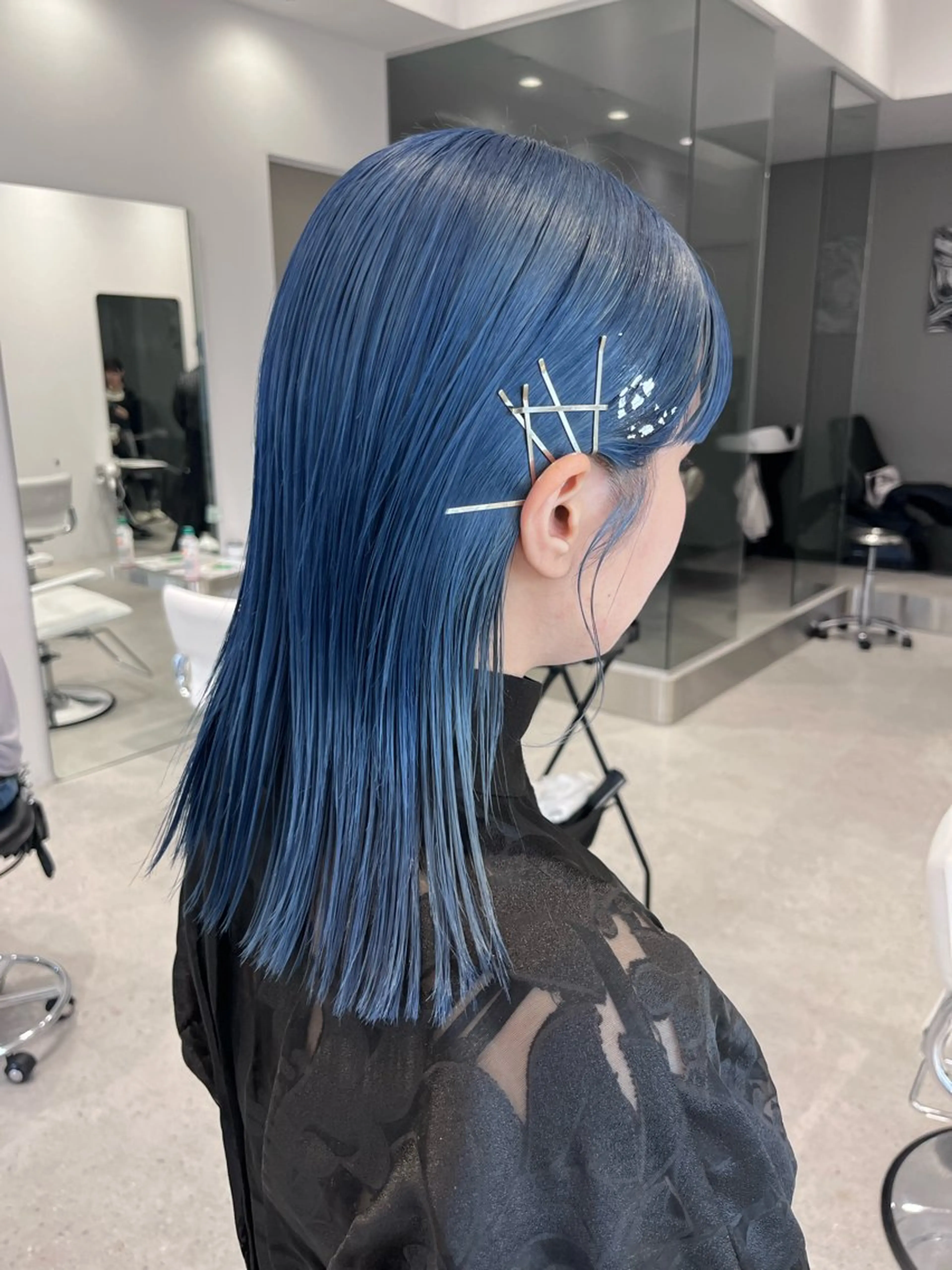 カラー ブリーチ カット ヘアカラー AIKA🤍 カットモデル募集🫧のヘアスタイル