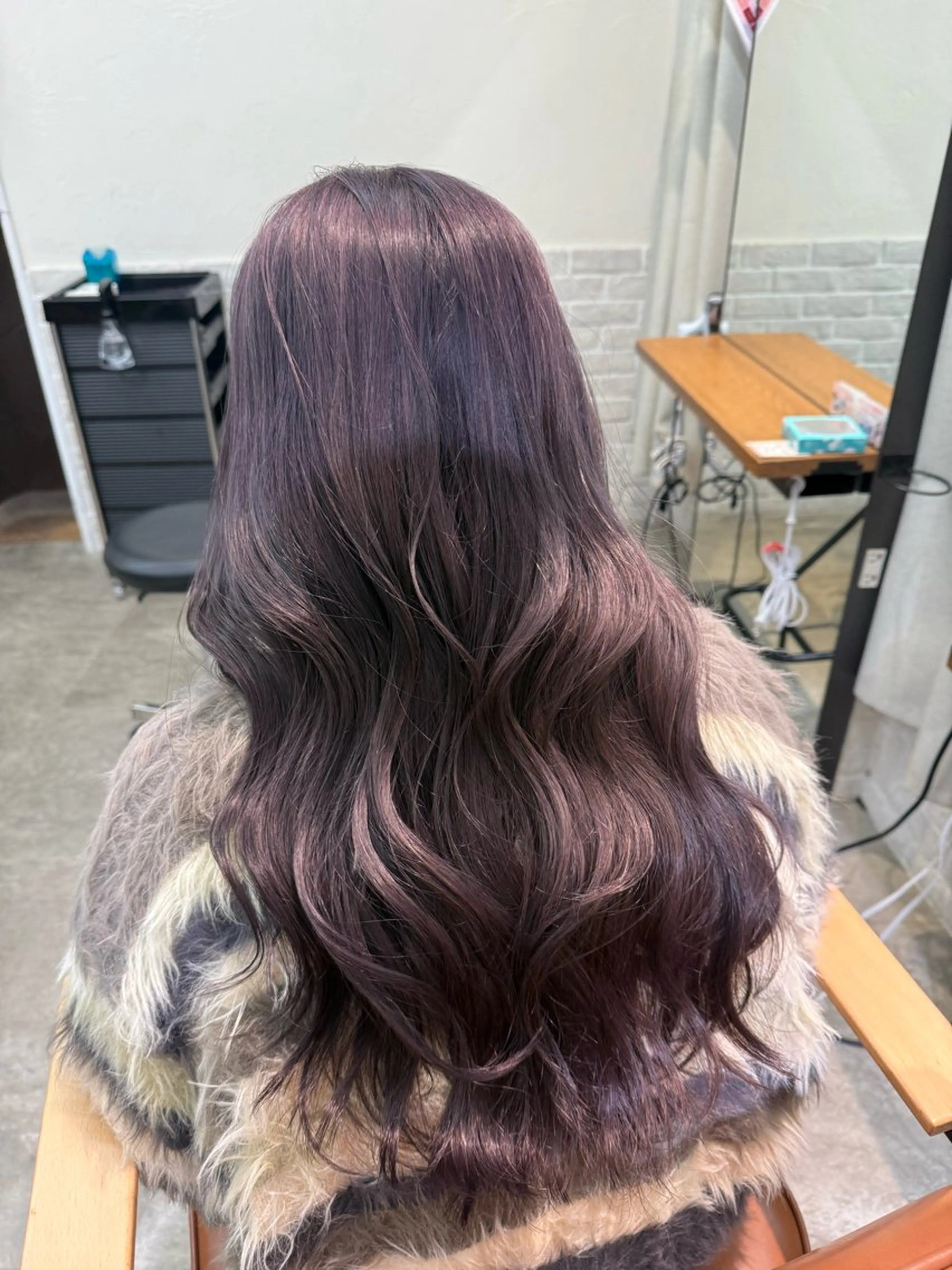 カラー fitするカット♡ 暖色/ふうか◠‿◠のヘアスタイル