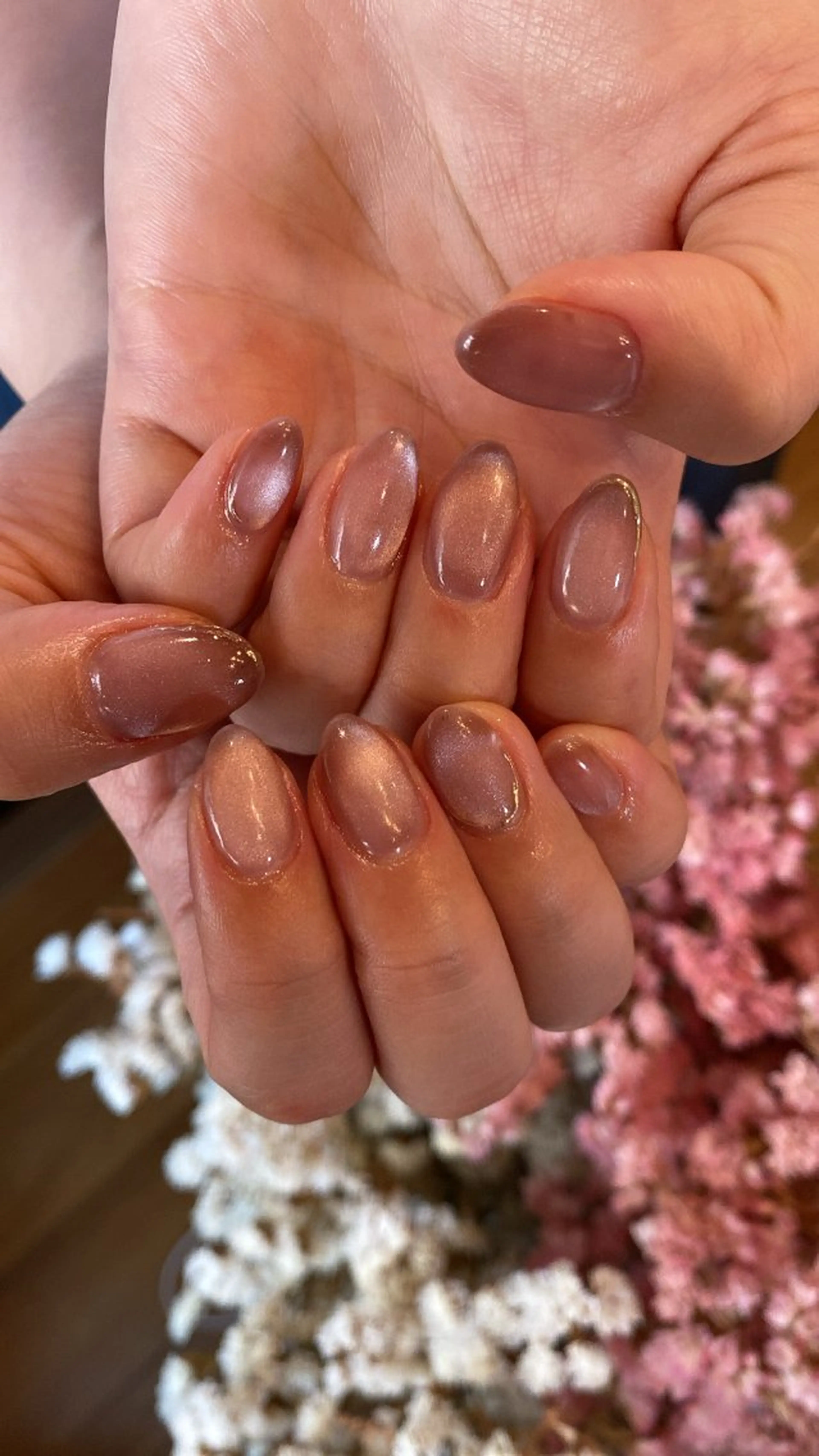ネイル ハンドネイル crystal ⭐︎ colorのネイルデザイン
