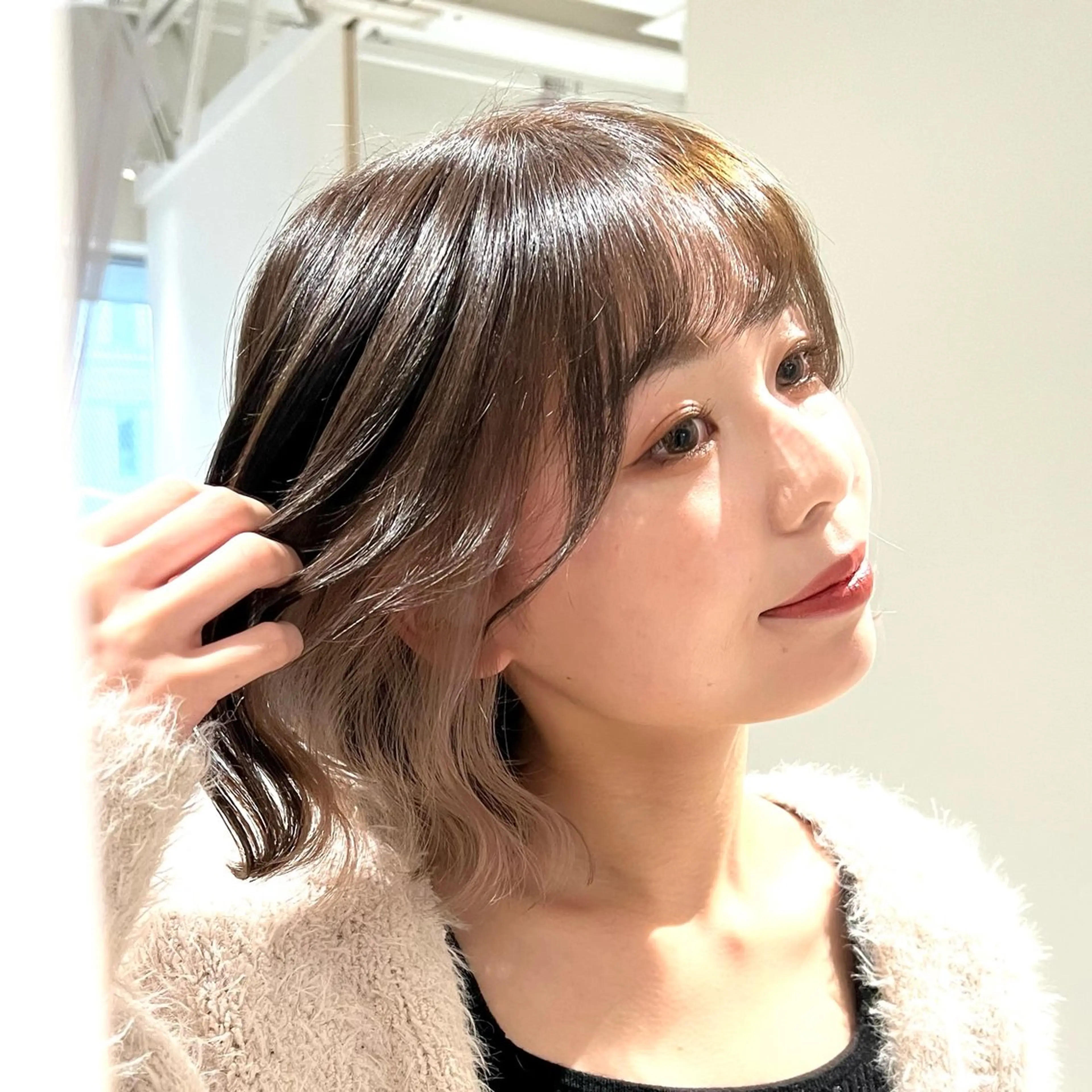 インナーカラーの写真