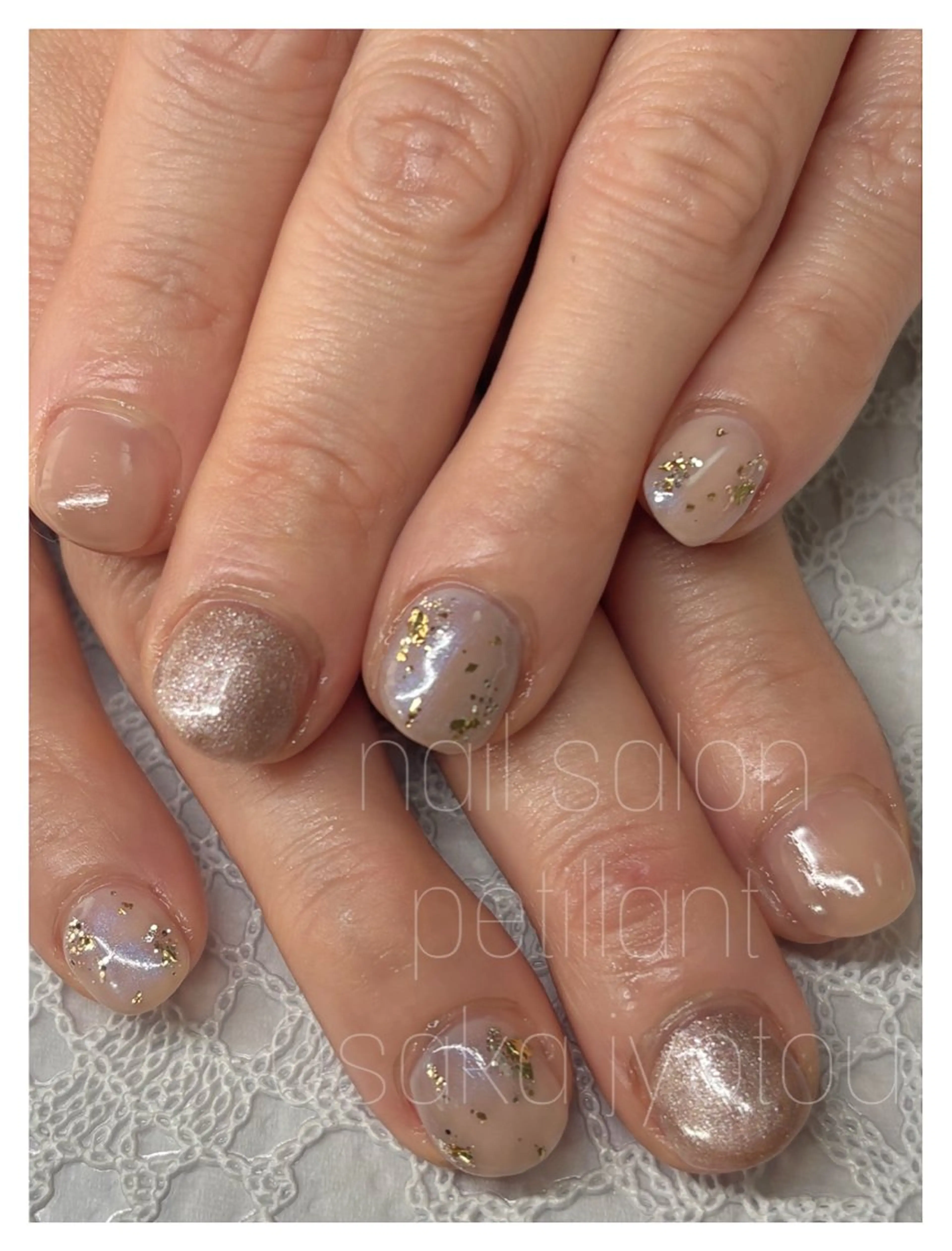 ネイル アートネイル nail salon petillantのネイルデザイン