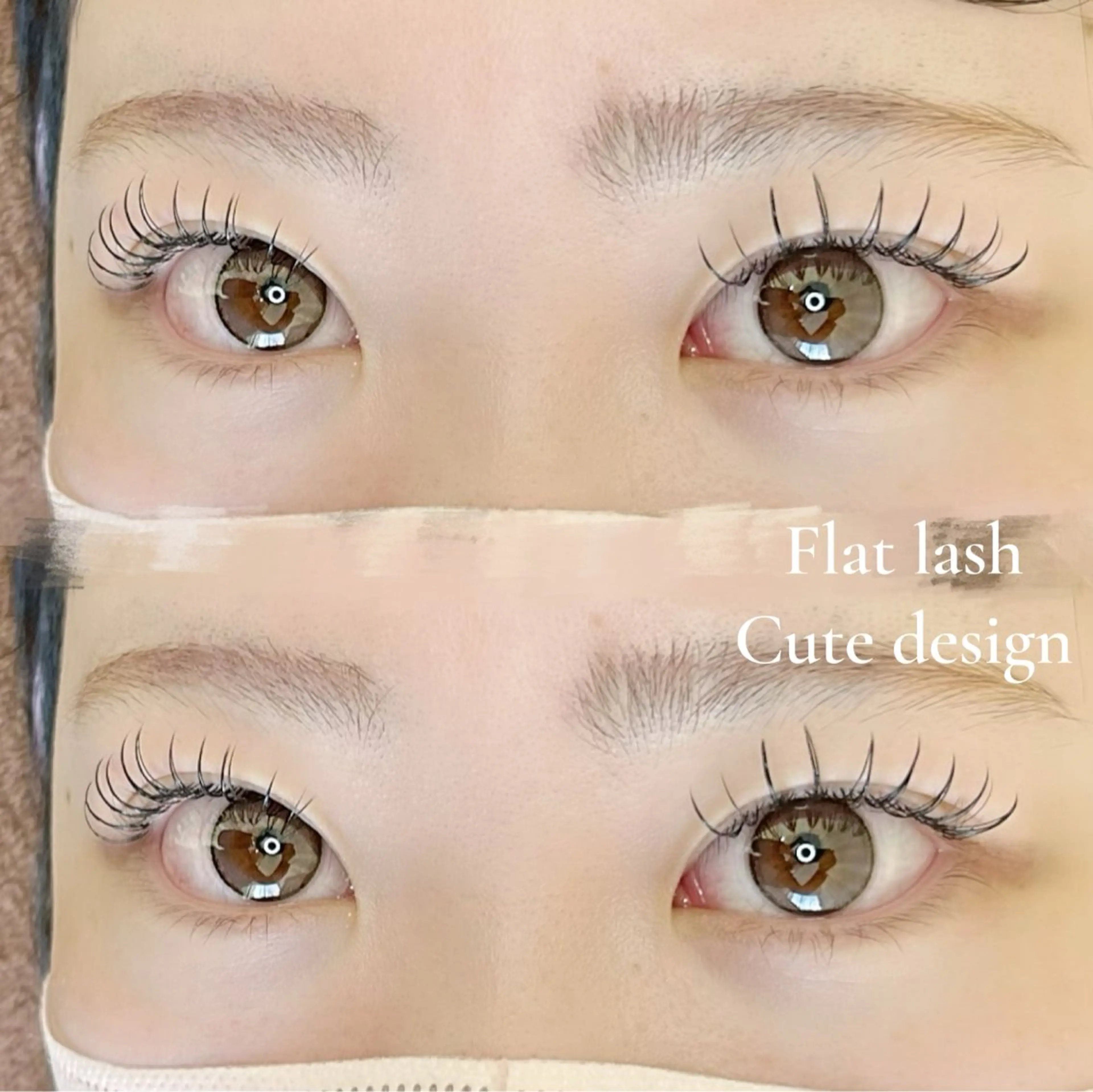 マツエク・マツパ キュート フラットラッシュ マツエク Luana anriの眉毛・アイブロウイメージ