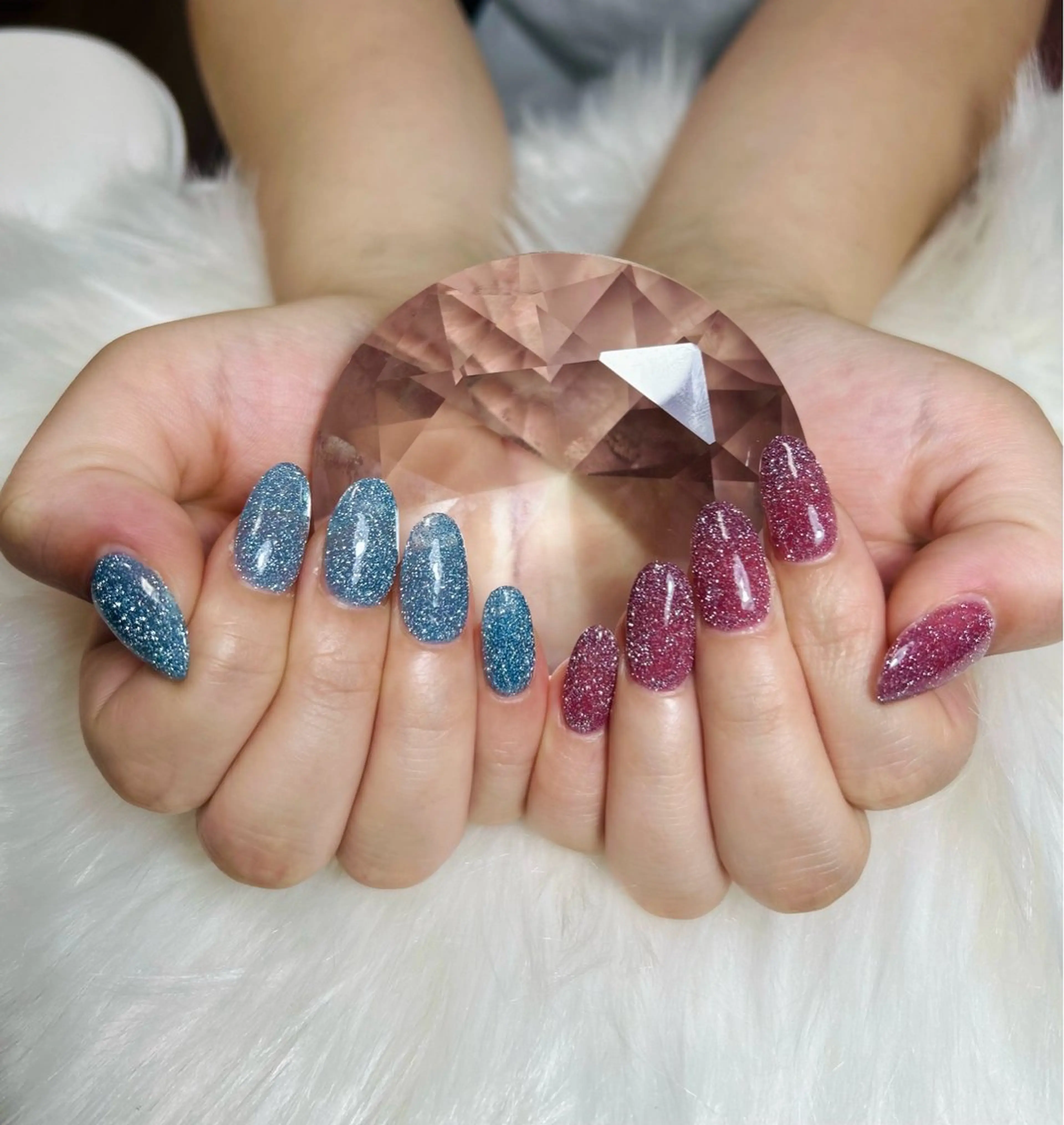 ネイル フラッシュネイル キラキラネイル Chan nailsのネイルデザイン
