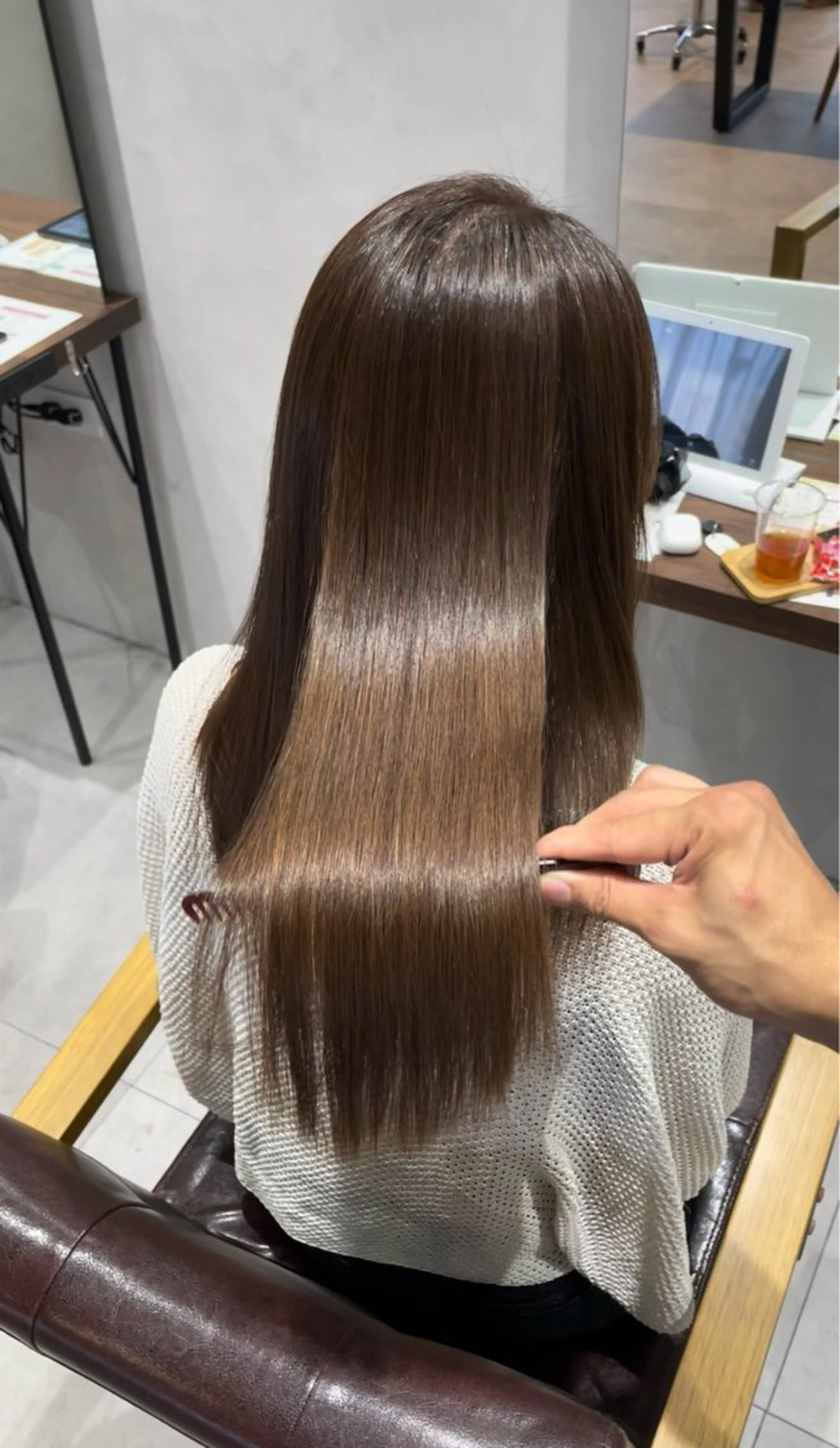 ロング 髪質改善 髪質改善 【KEIKI】のヘアスタイル