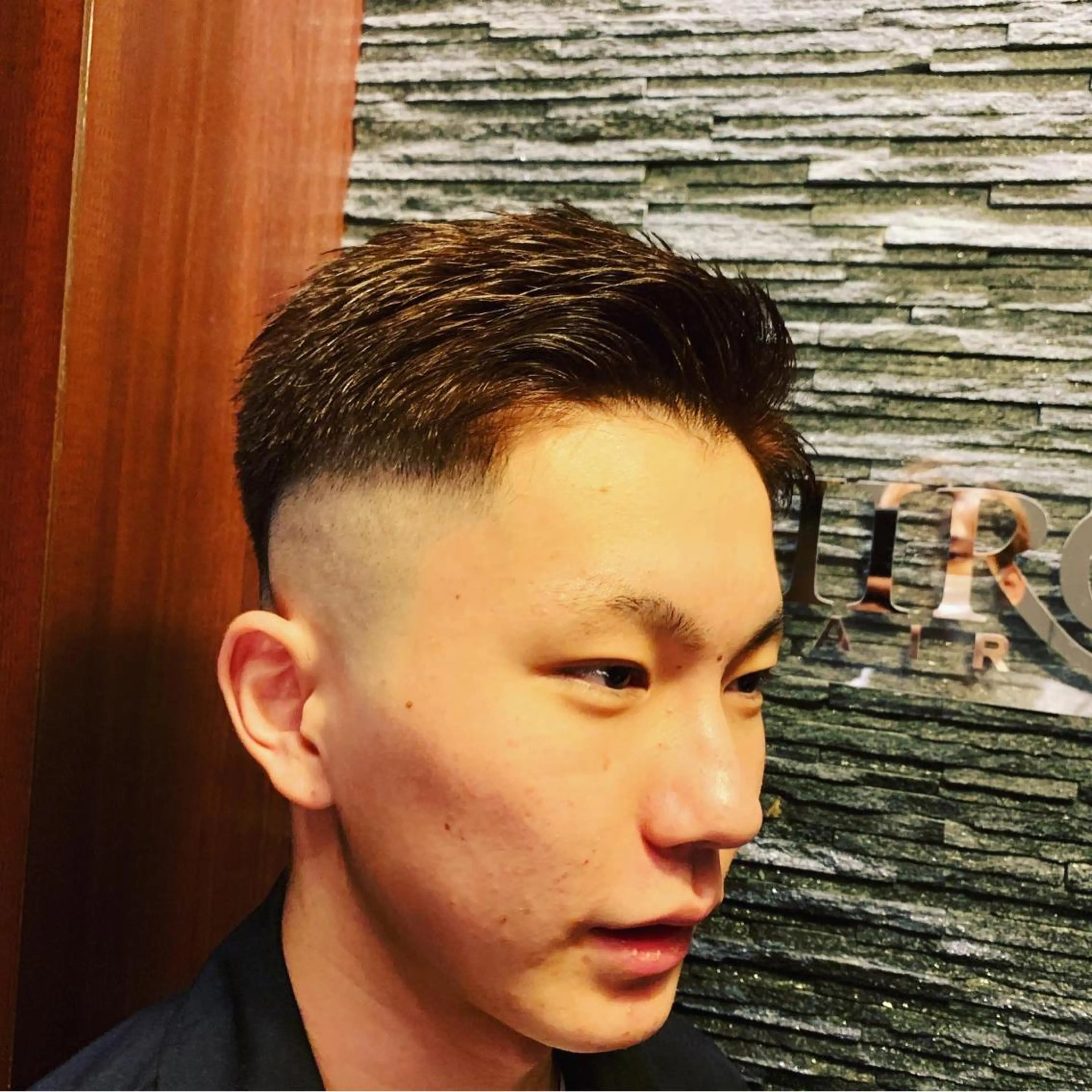 ショート カラー メンズ ひらお あおとのヘアスタイル