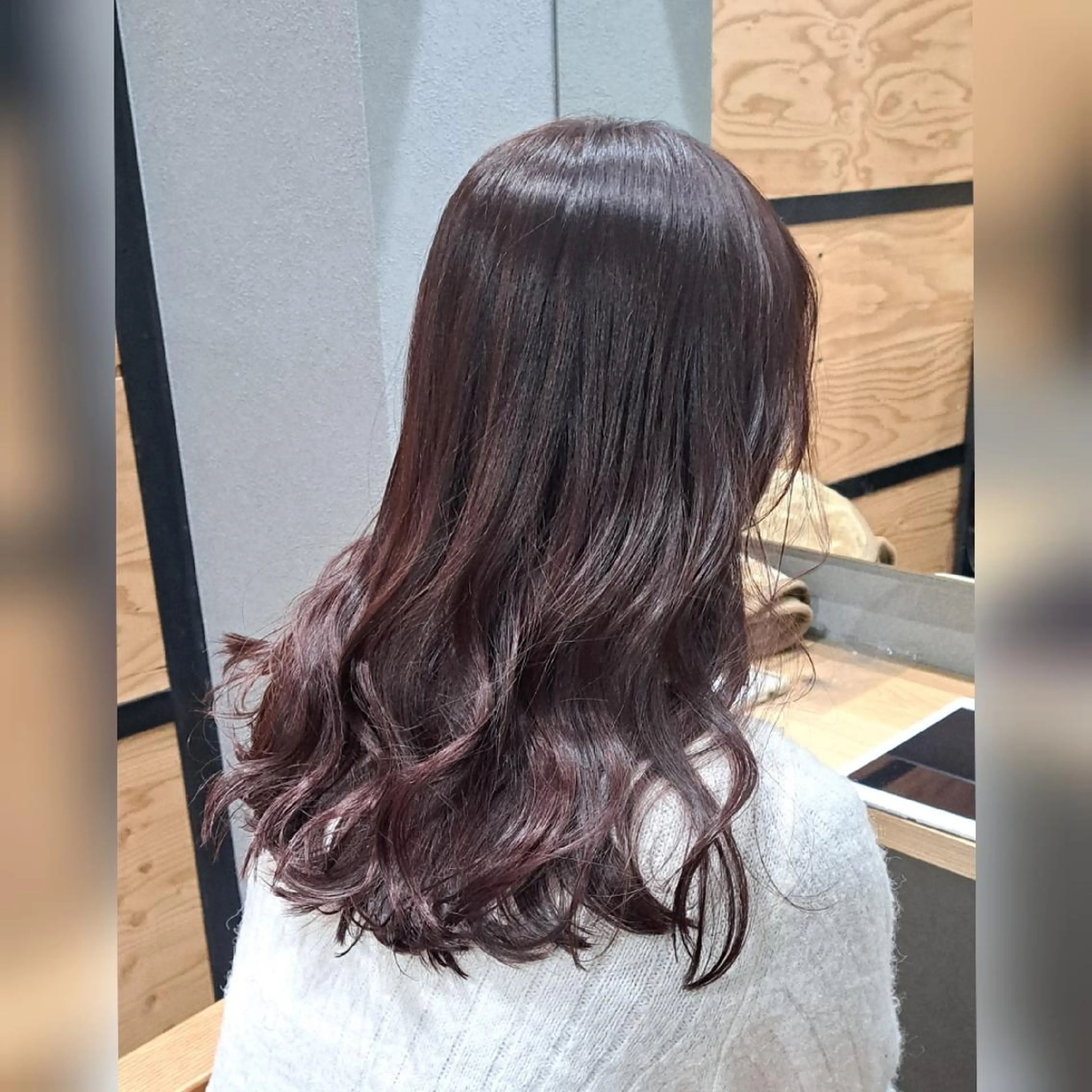 ロング カラー カット ヘアカラー トリートメント あかね☆ヘアアレンジ /ボブ/縮毛矯正のヘアスタイル